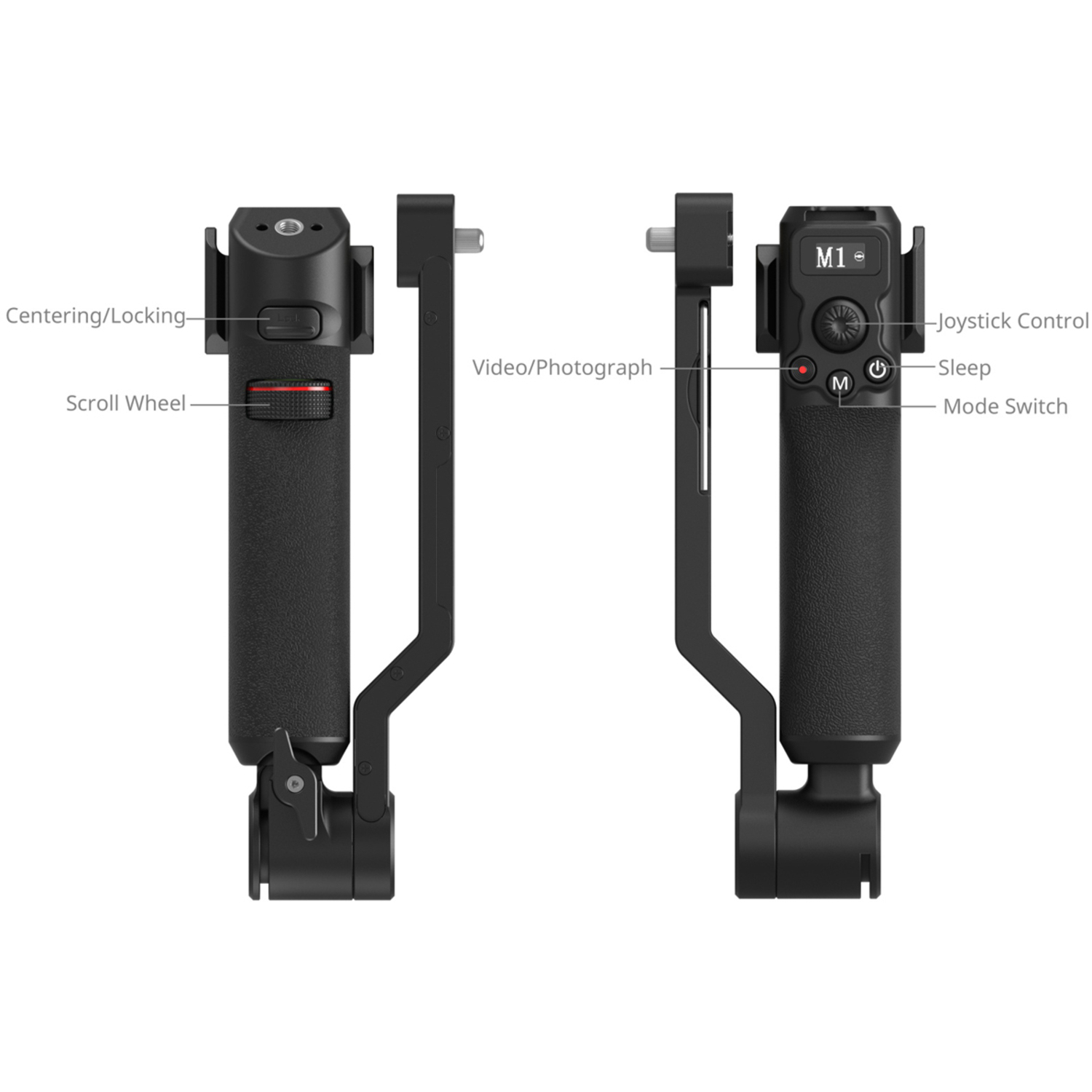 SmallRig Handgriff mit Fokussteuerung 4326 für DJI RS 2, RS 3 Pro, RS 4 und RS 4 Pro