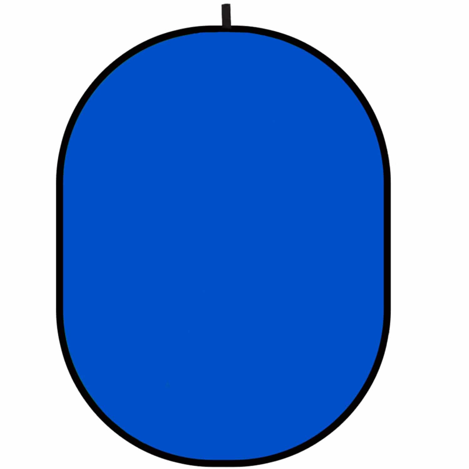 GlareOne Faltbarer Hintergrund 2-in-1, grün/blau