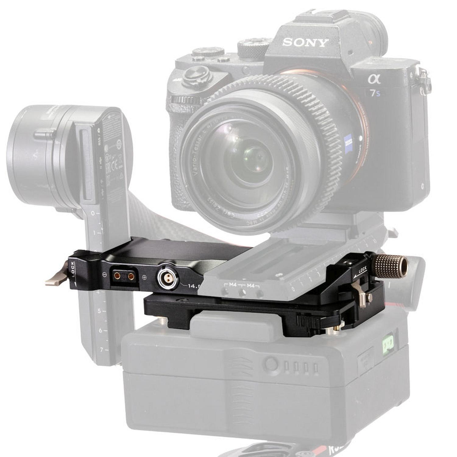 Tilta TGA-PPK-V Battery Plate to RS 2 Power Pass-through Plate Kit - V-Moun