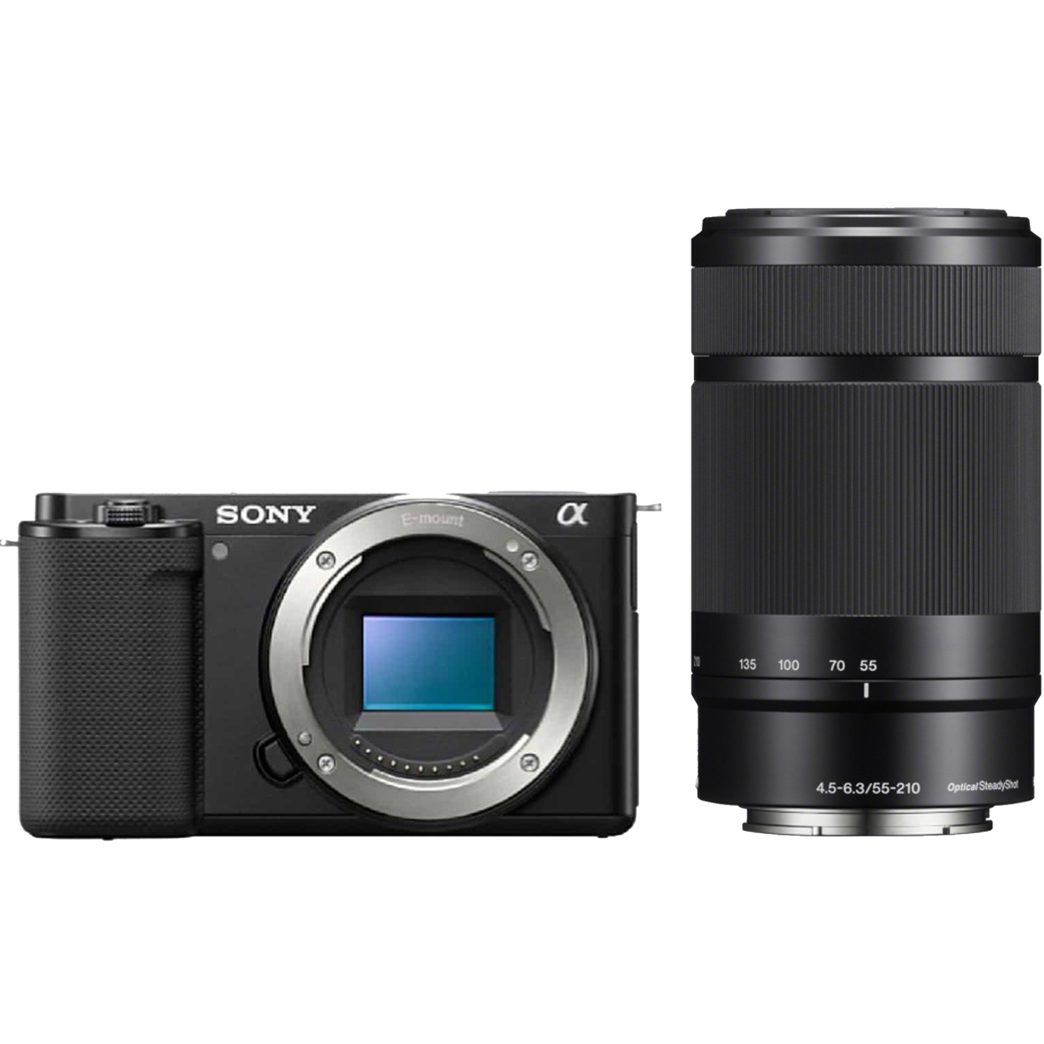 Sony Alpha ZV-E10 mit E 55-210mm F4.5-6.3 OSS