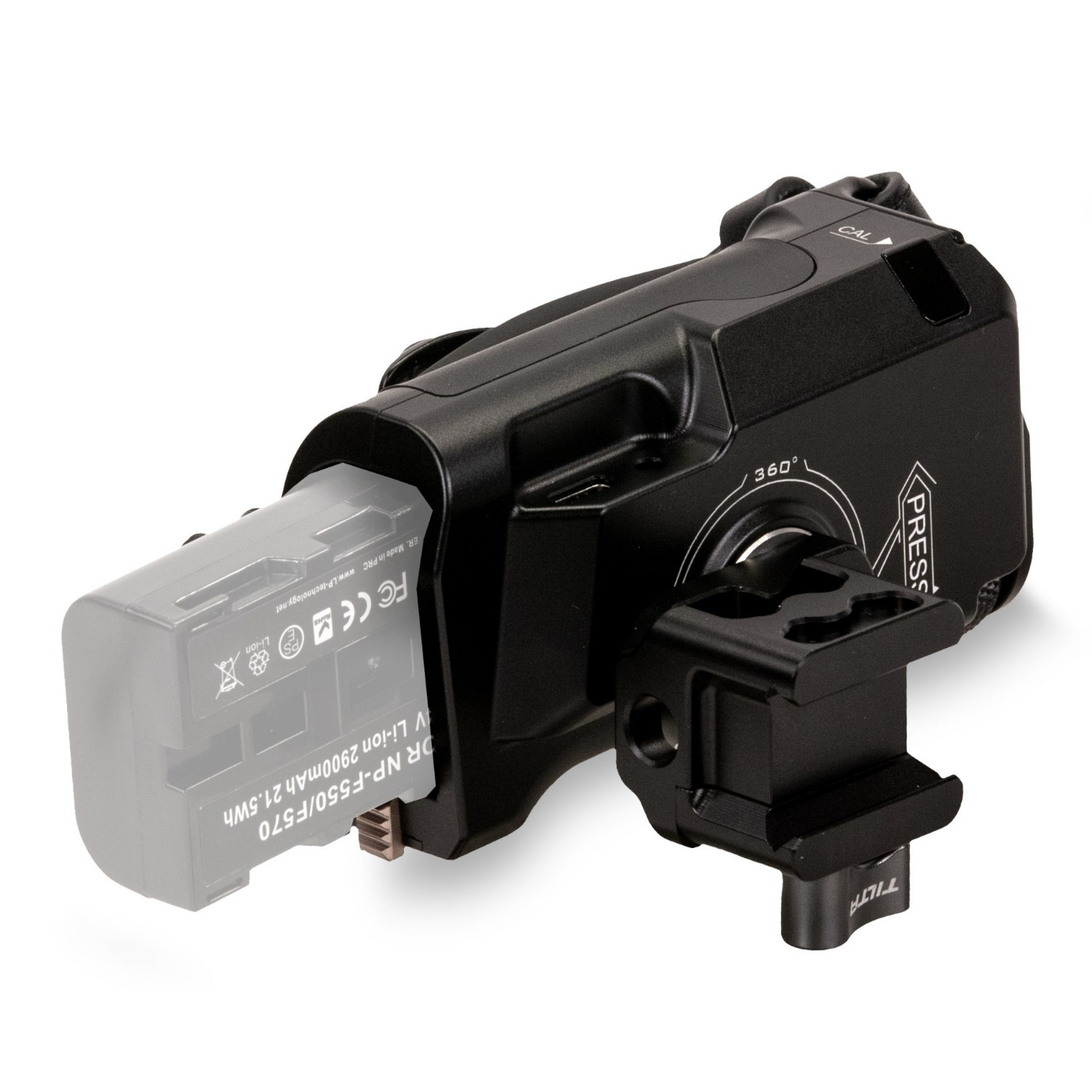 Tilta TA-LFH6-57-B Tiltaing Advanced Focus Griff links (F570 Battery), Type VI in Schwarz