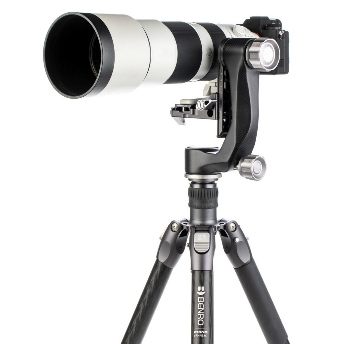 Benro GH5CMini Carbon Gimbal Kopf inklusive Wechselplatte
