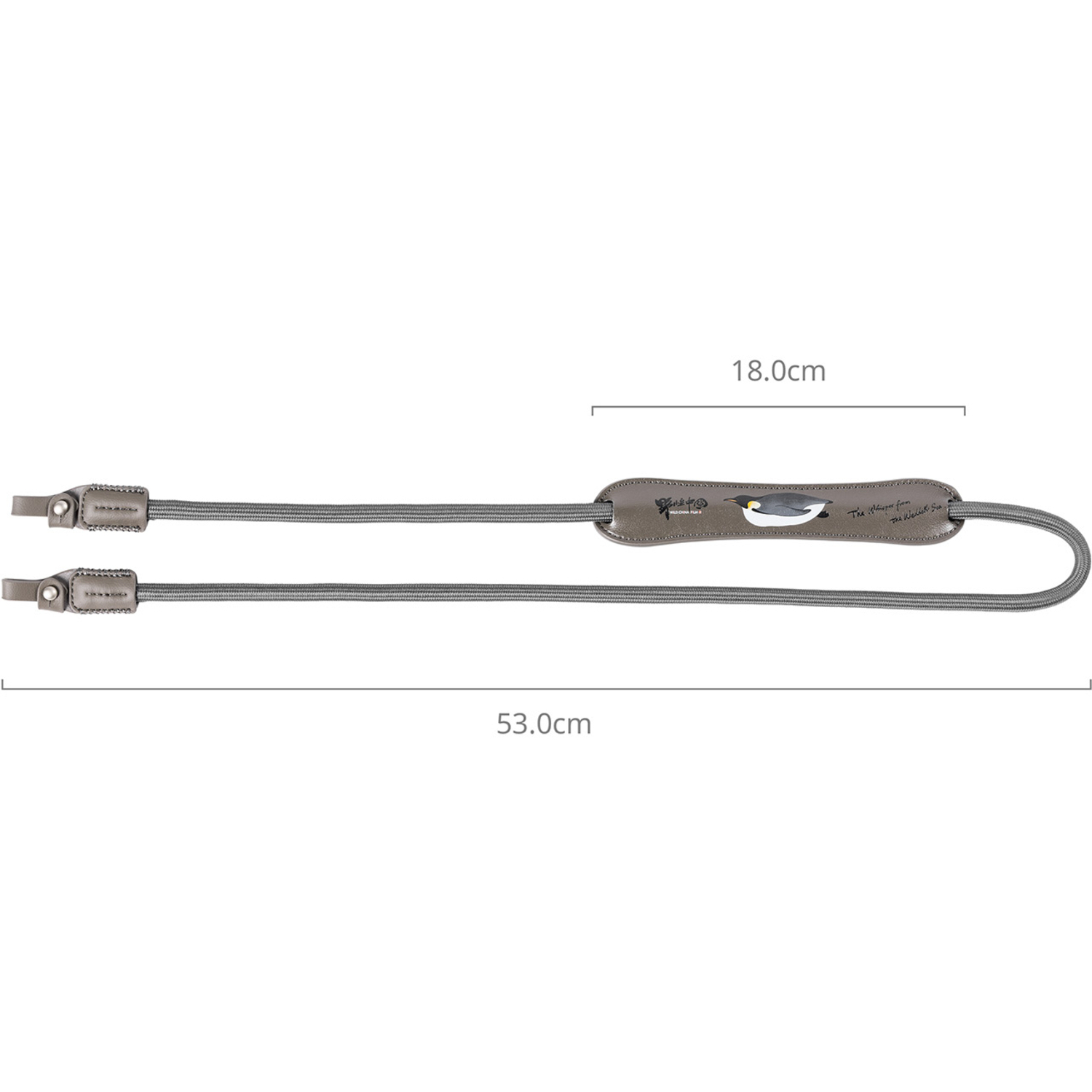 SmallRig x Wild China Film Series Kameragurt 5925 Kaiserpinguin-Muster 