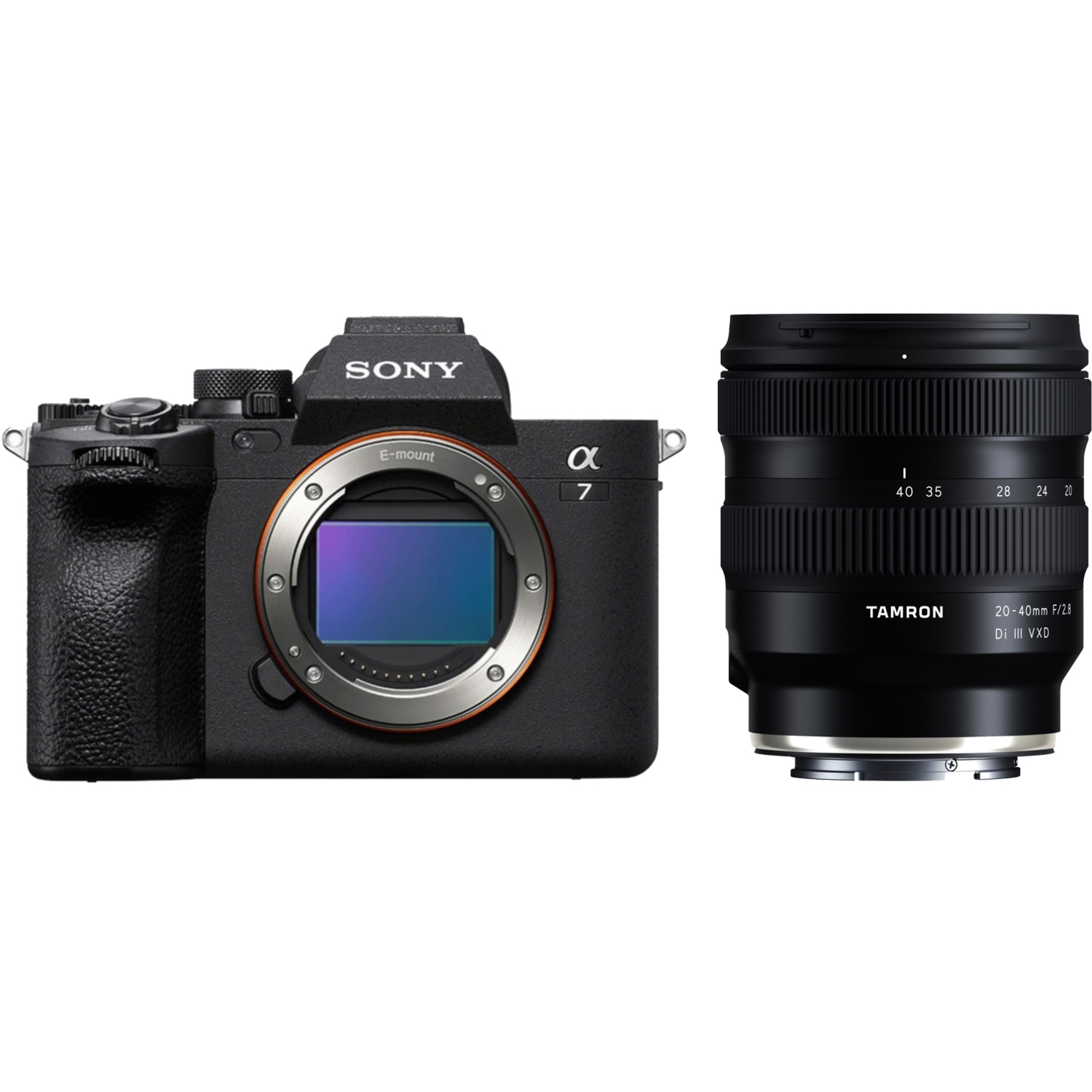 Sony Alpha 7 IV mit Tamron 20-40mm F2.8 Di III VXD