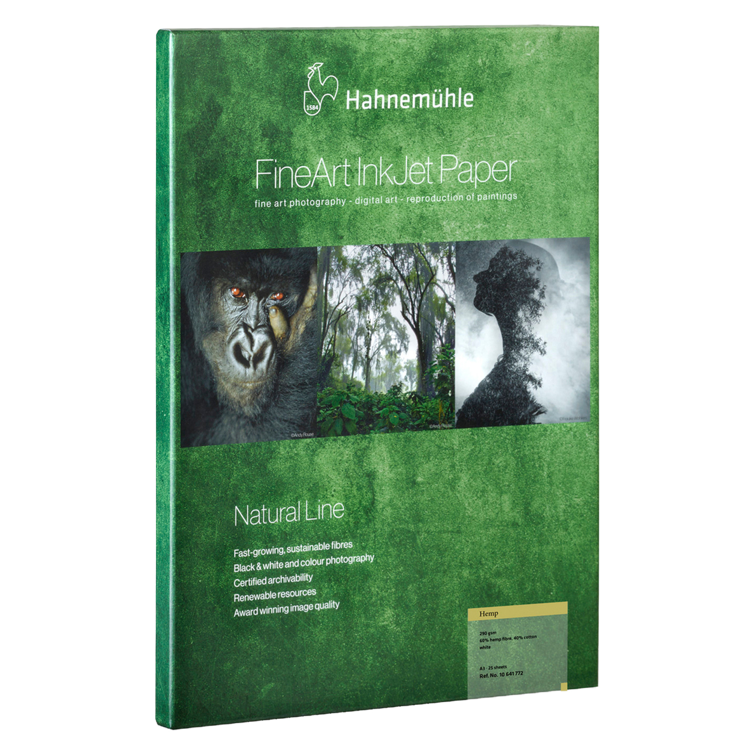 Hahnemühle Hemp 290g/m² DIN A3+ 25 Blatt