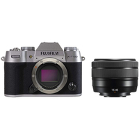 Fujifilm X-T50 mit FUJINON XC 15-45mm F3.5-5.6 OIS PZ silber