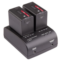 Swit 2-Kanal Ladegerät S-3602D für Panasonic VW-VBD und CGA Serie