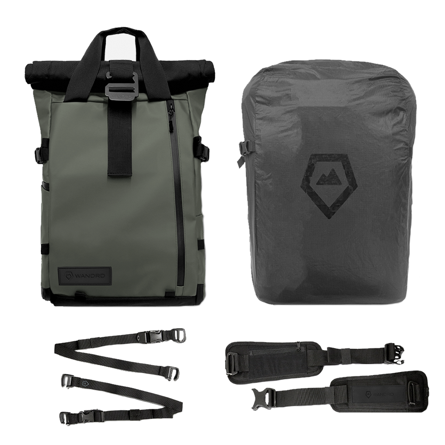 WANDRD THE PRVKE 21L Travel Bundle V3 grün