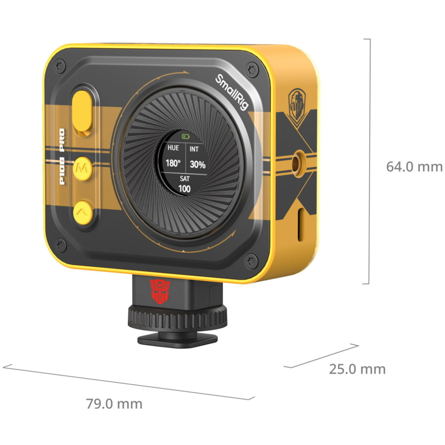 SmallRig Vibe P108 Pro Mini LED-Videolicht 5511 Bumblebee Edition