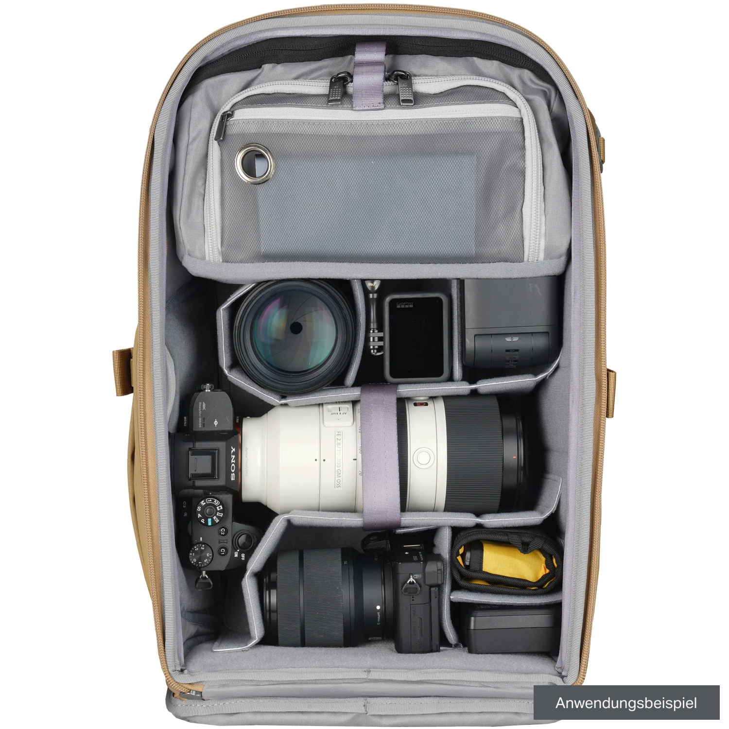 Vanguard VEO METRO B25L Rucksack beige