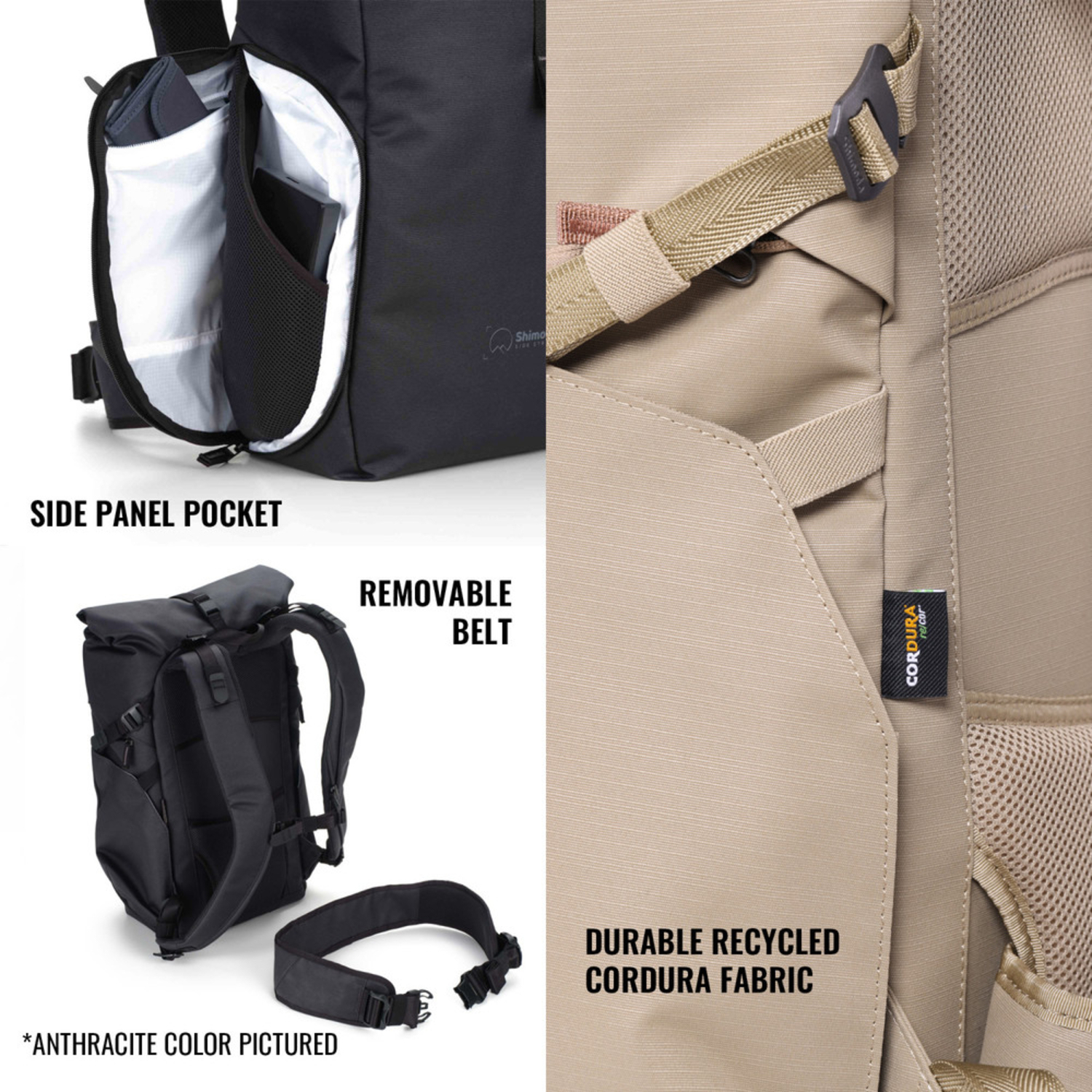 Shimoda Fotorucksack Side Street 28 Starter Kit Boa