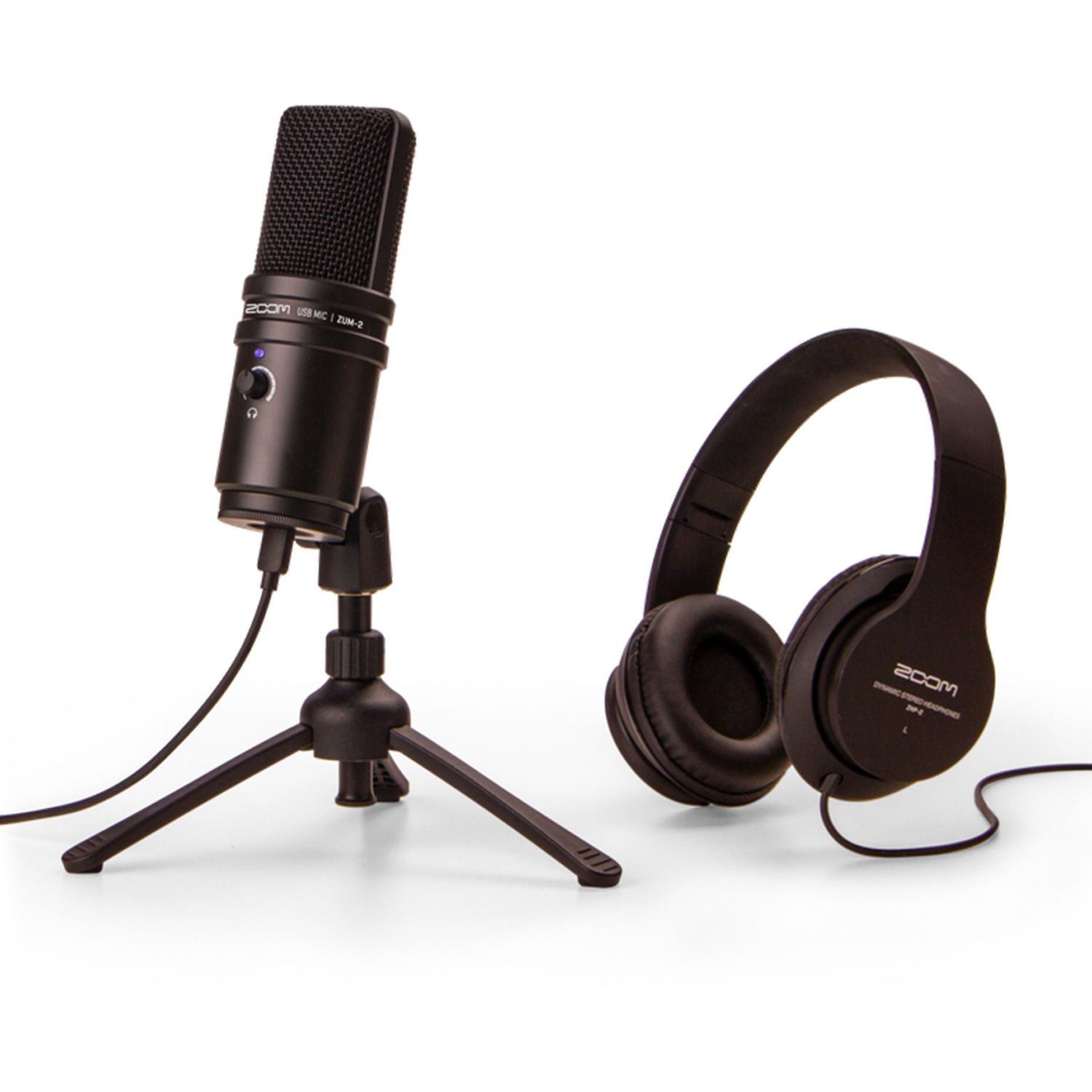 Zoom ZUM-2PMP USB Podcast Mikrofon Kit