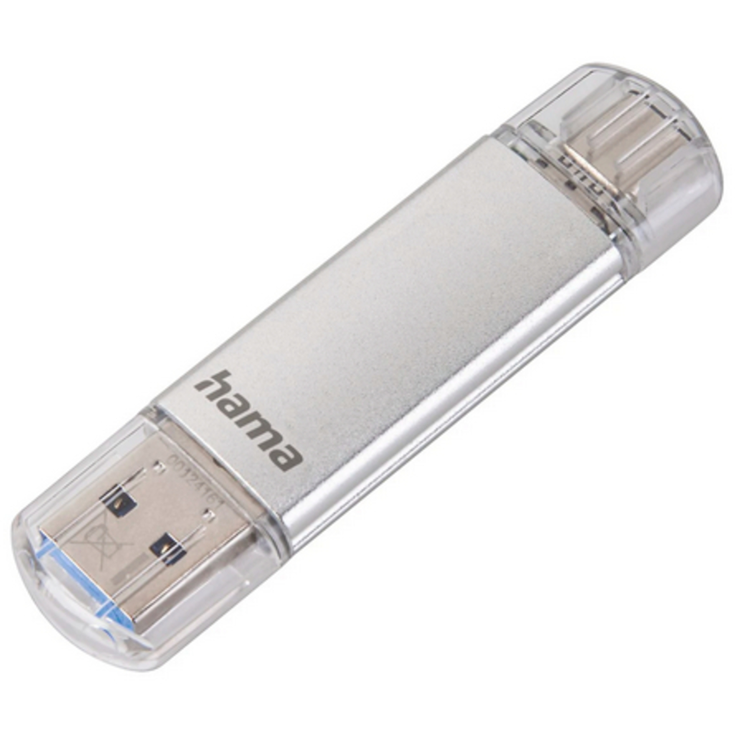 Hama USB-Stick C-Laeta Typ-C USB 3.1 64GB silber 