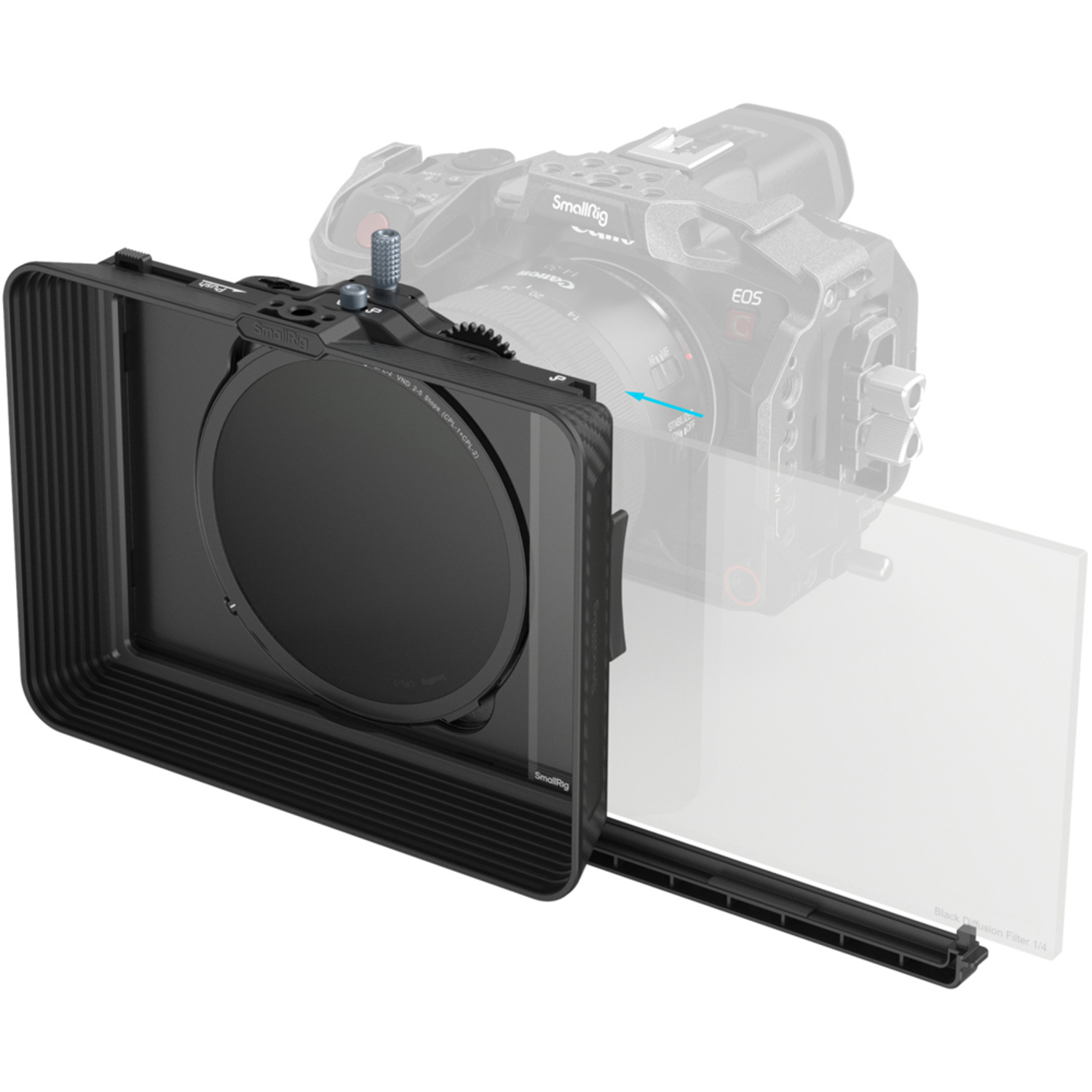 SmallRig Matte Box und VDN-Kit mit verstellbarer Klemme 4411