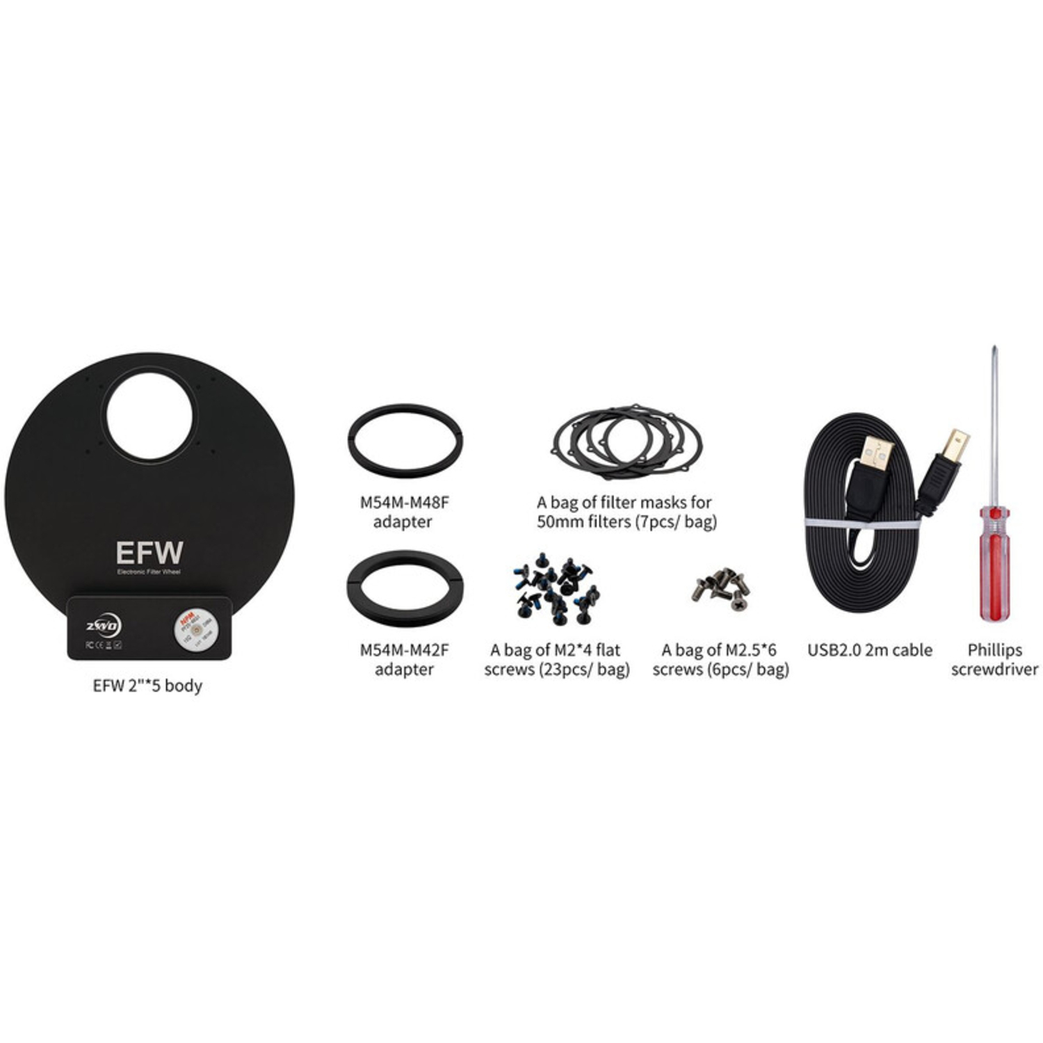 ZWO EFW 5x2"