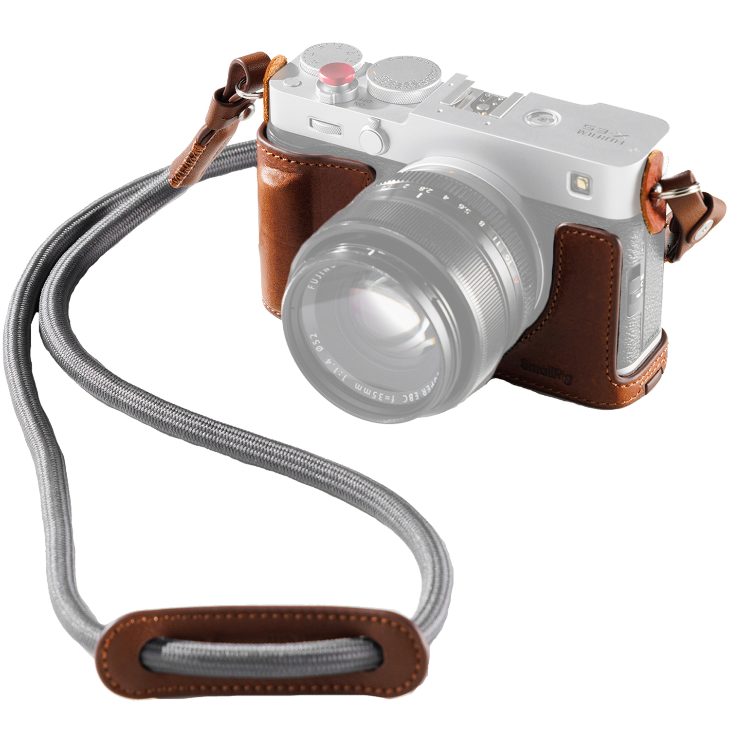 SmallRig Ledertaschen-Kit 5449 braun für Fujifilm X-E5