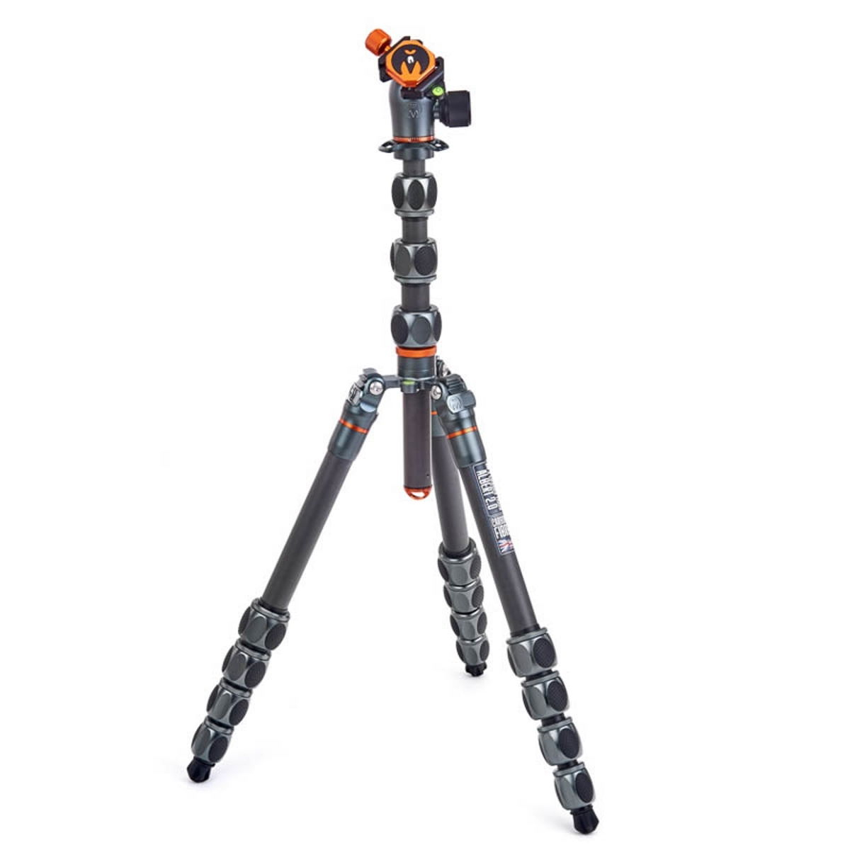 3 Legged Thing Pro 2.0 Albert Carbon grau