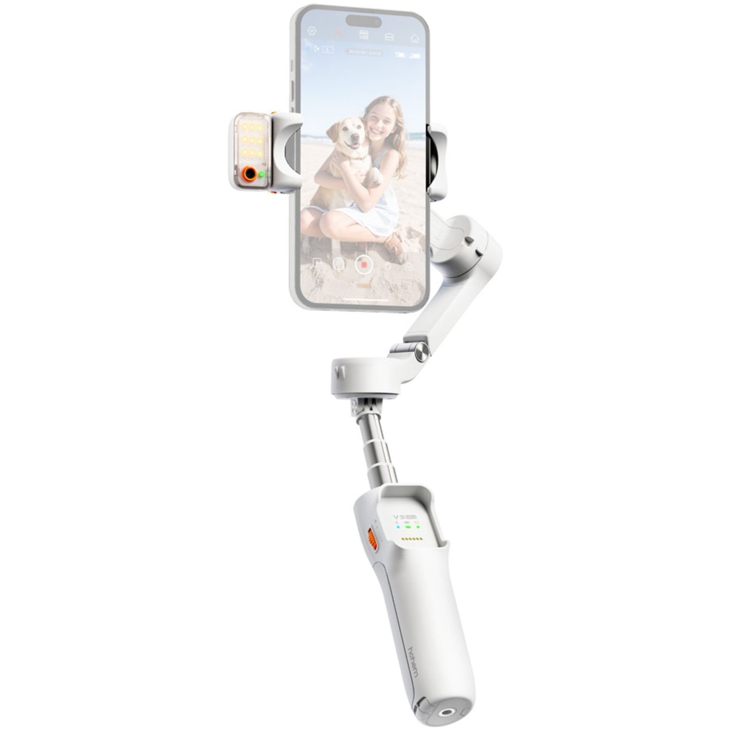 Hohem iSteady V3 Ultra Smartphone Gimbal weiß