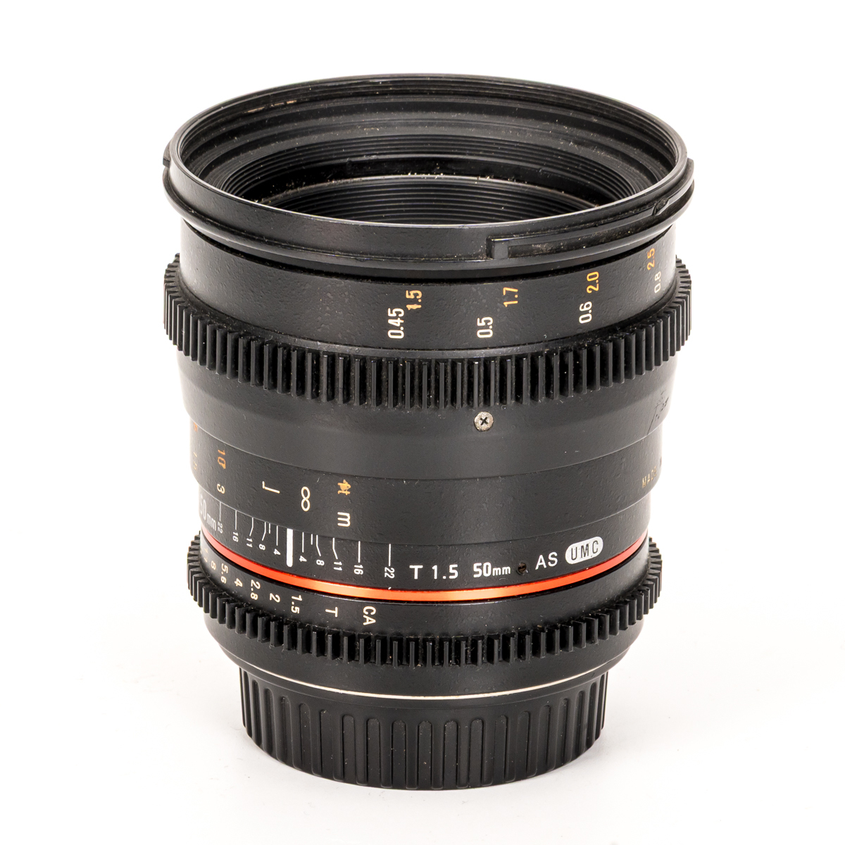 Walimex pro 50mm/1,5 Video DSLR Canon EF gebraucht