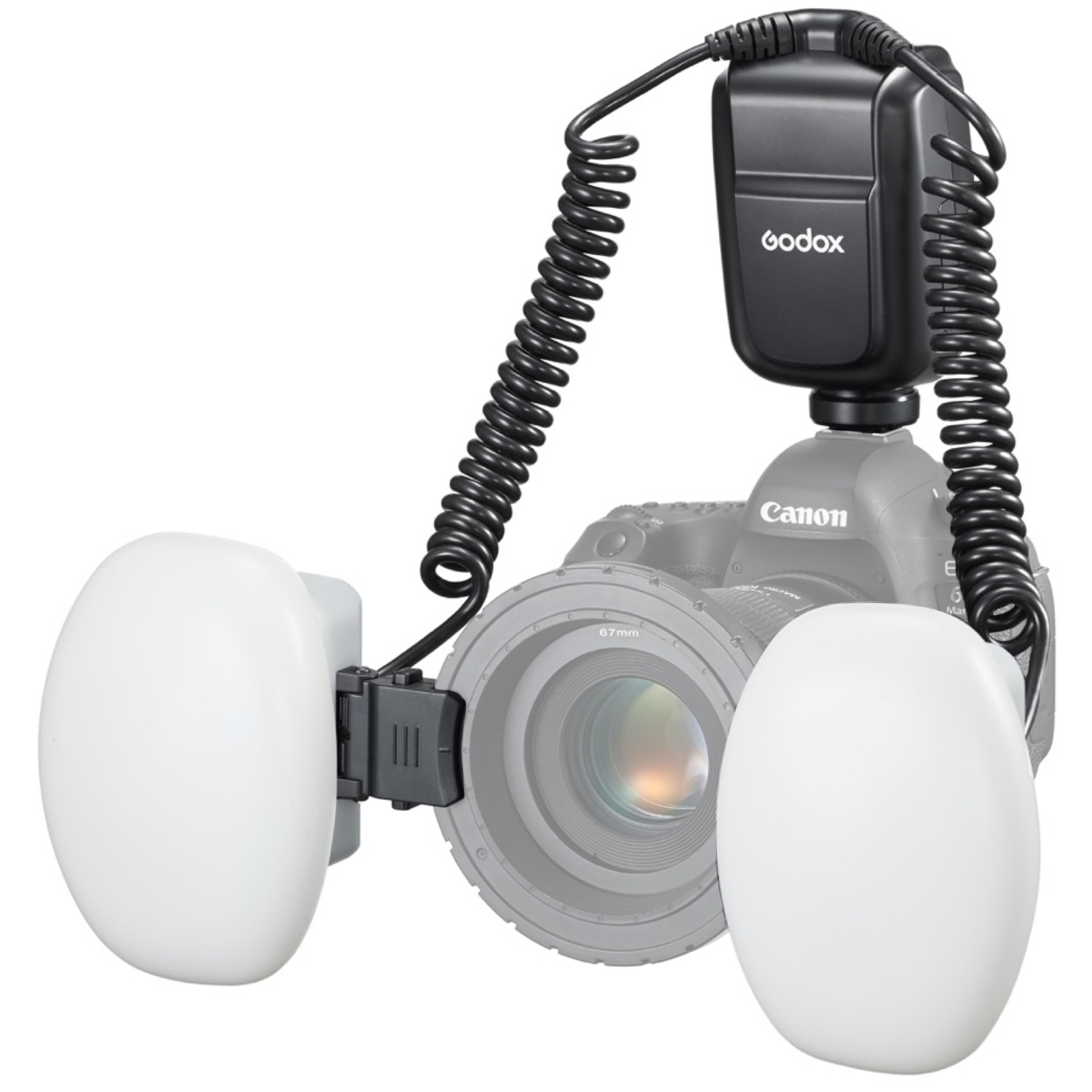 Godox Macro Twin TTL Blitz MF-T76C für Canon