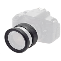 easyCover Lens Rim Stoßschutz-Set für Objektive 2-teilig 58 mm Schwarz