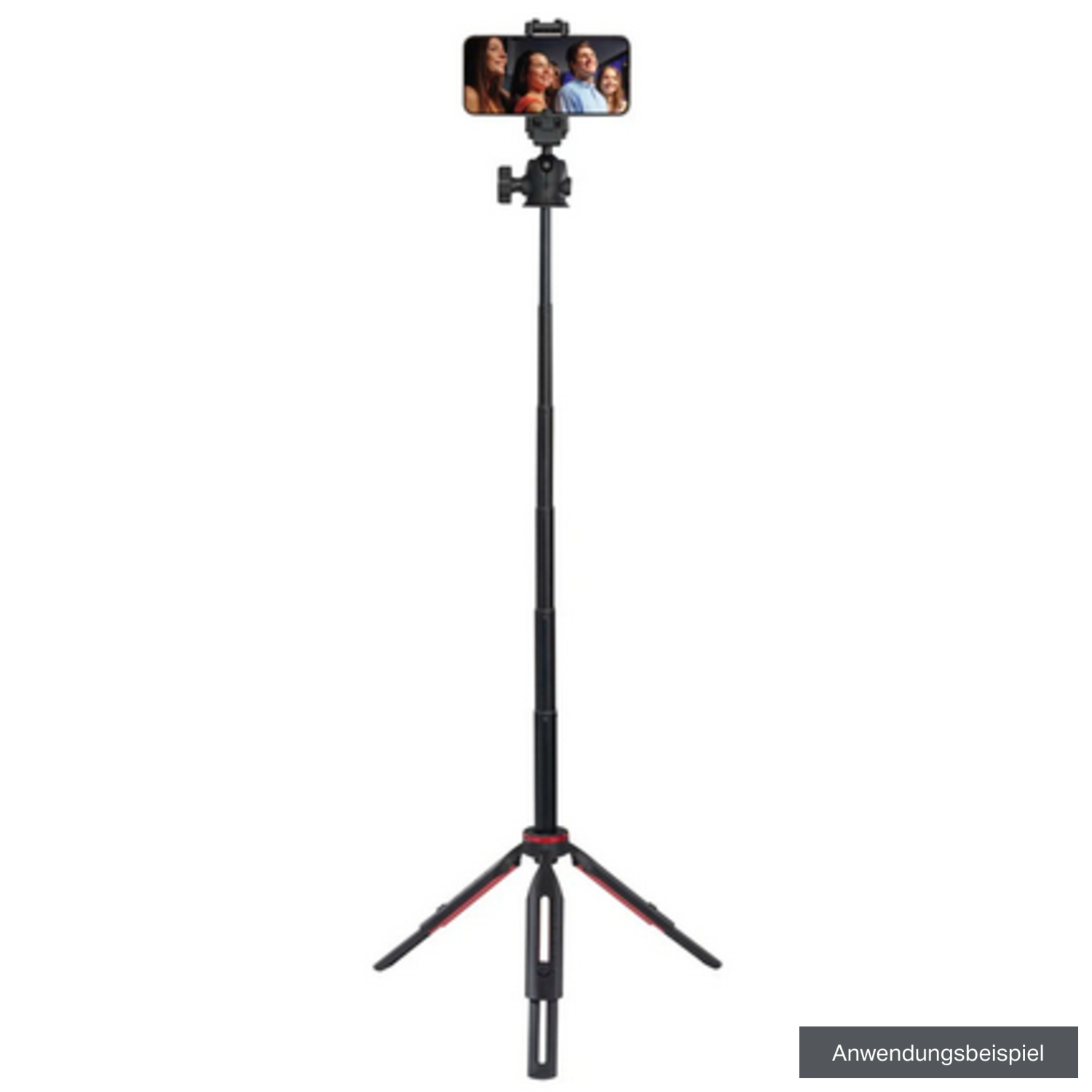 Hama Tischstativ Solid III 80B mit Bluetooth-Fernauslöser für Smartphones