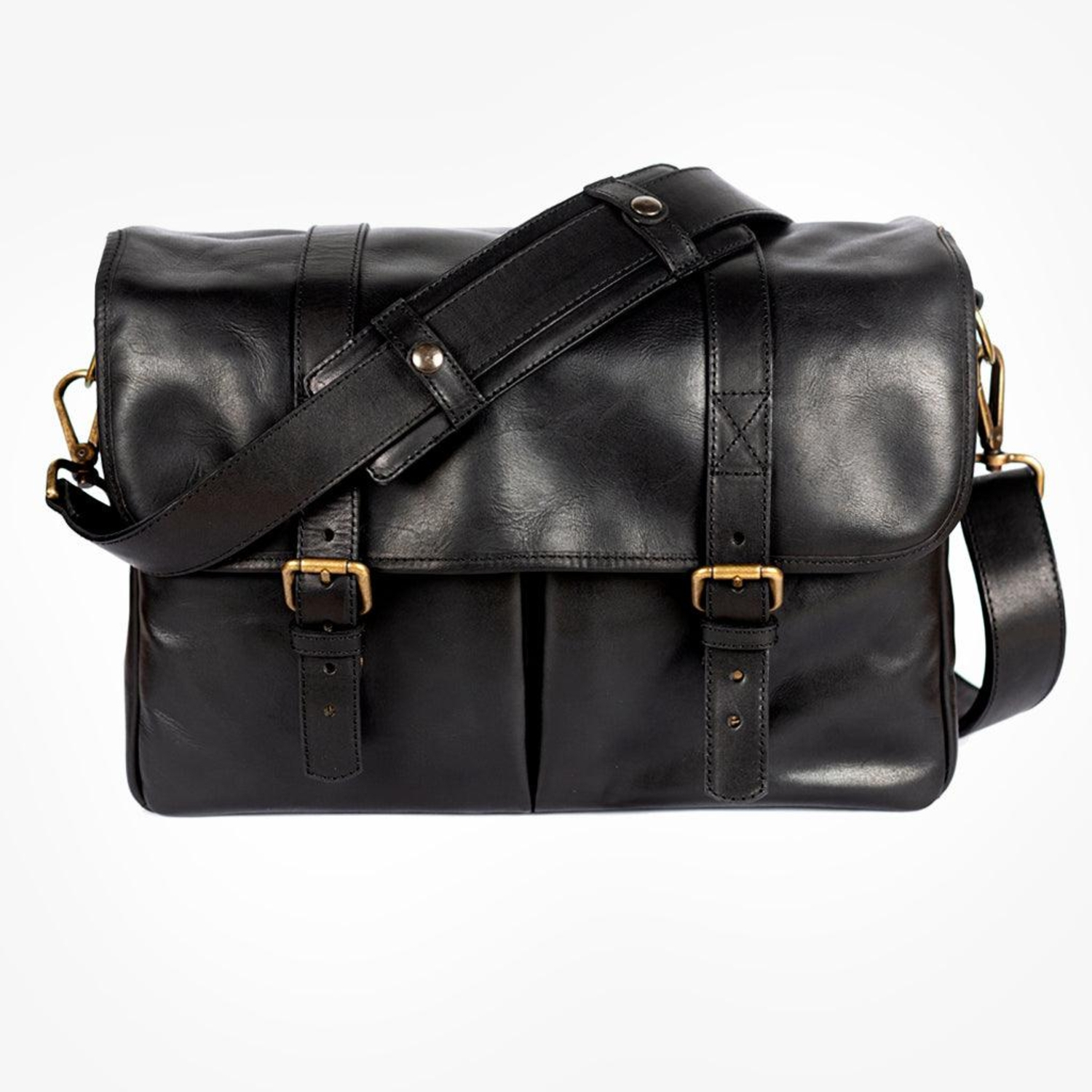 Bronkey Roma Leder Camera Bag Black