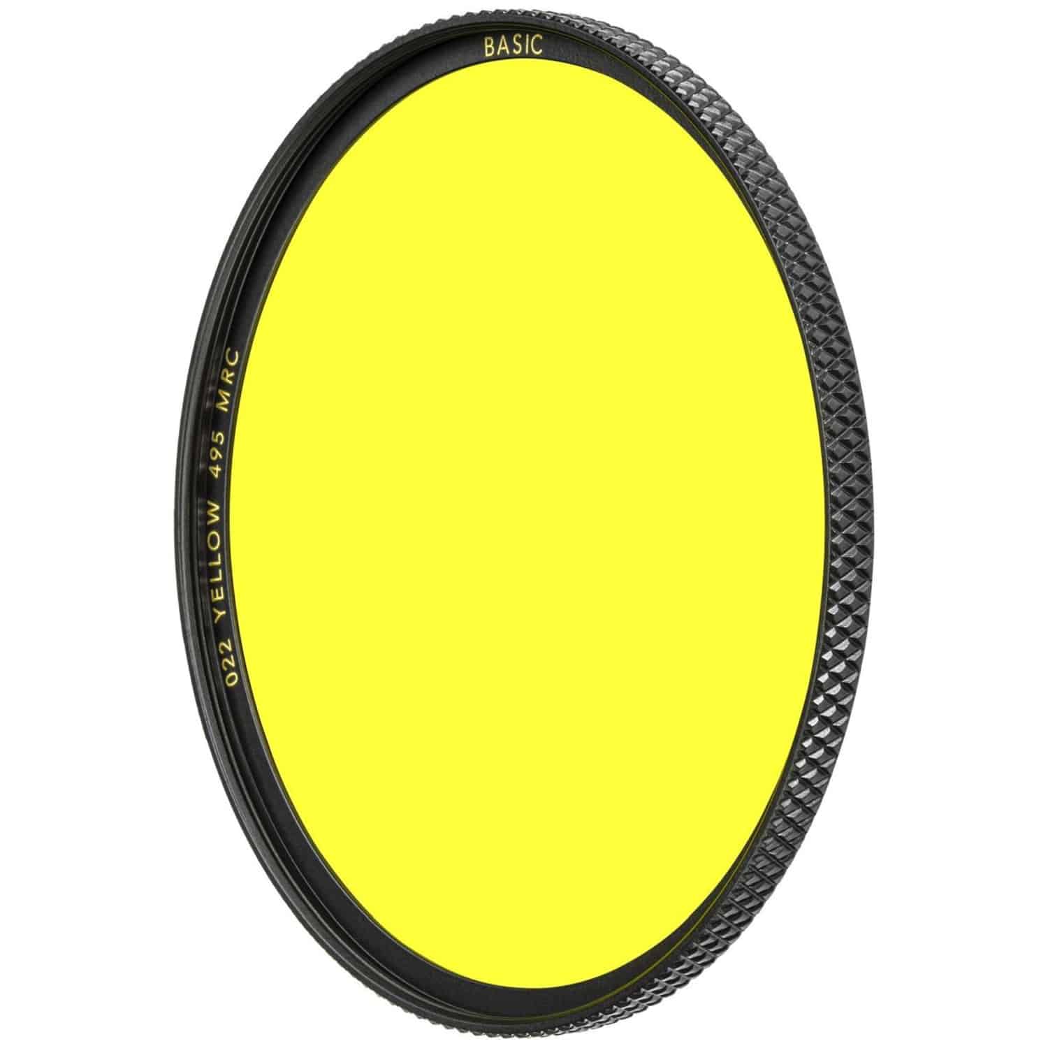 B+W BASIC 022 Gelbfilter MRC 105 mm