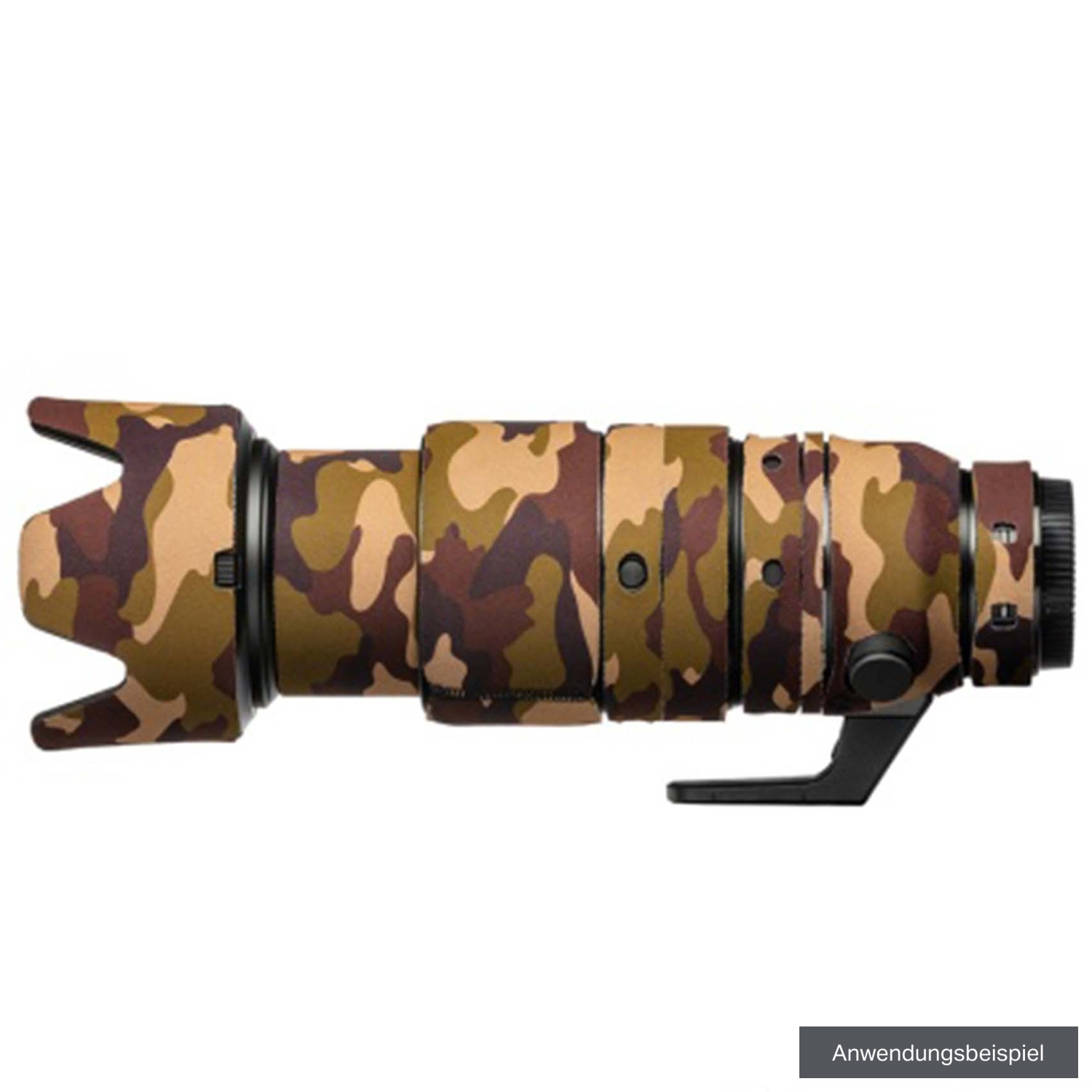 Easycover Lens Oak braun camouflage für Nikon NIKKOR Z 100-400mm F4.5-5.6 VR S
