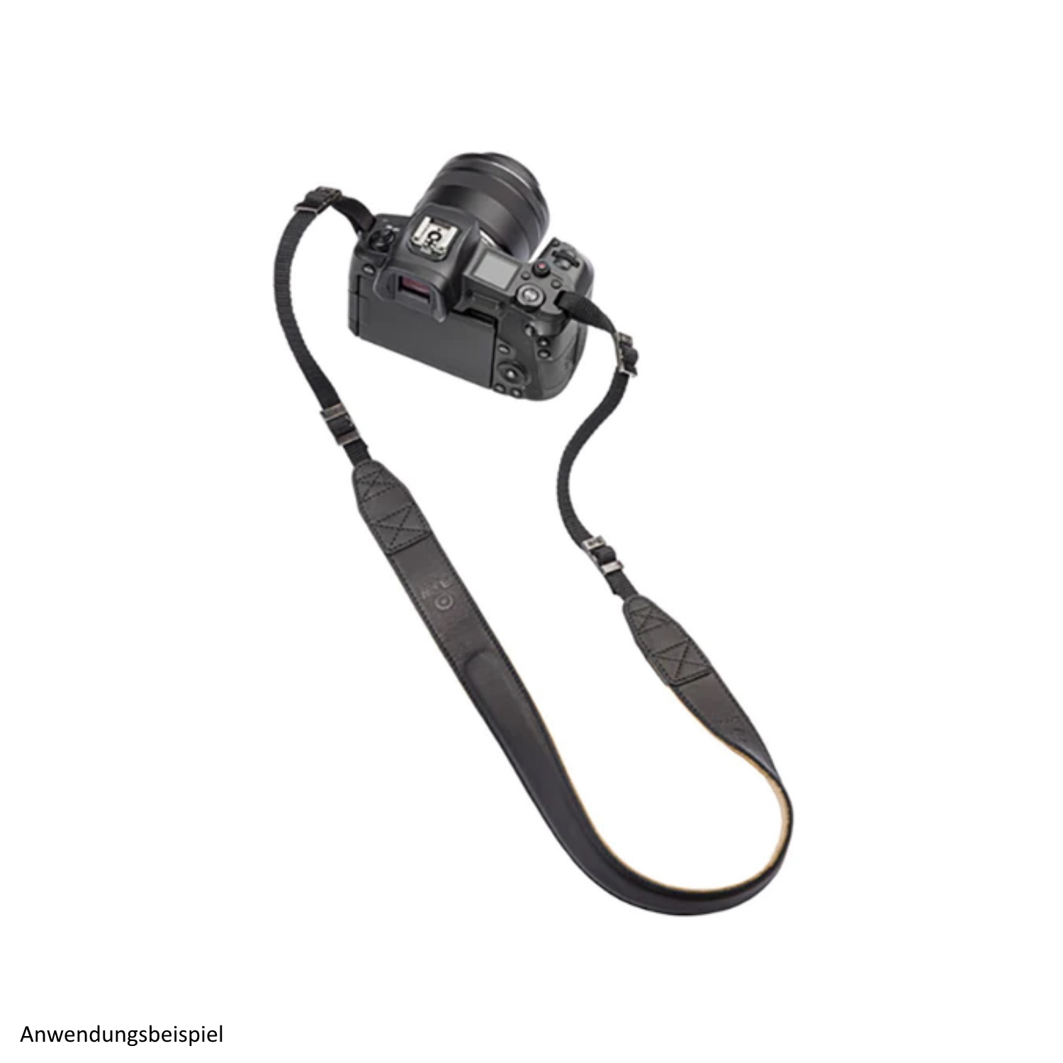 B+W Kameragurt aus Rindsleder 150cm schwarz