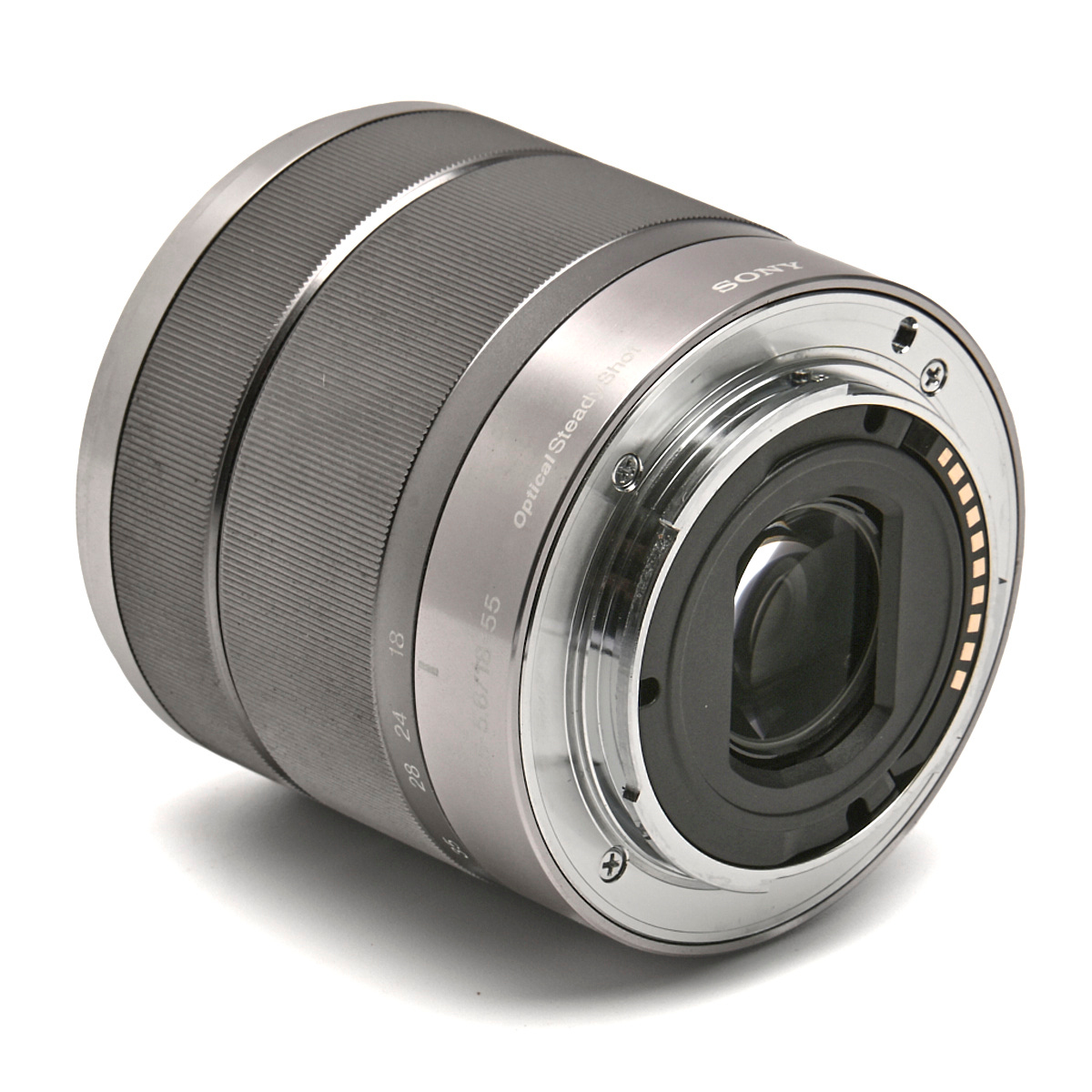 Sony SEL 18-55mm/ 3,5-5,6 E-Bajonett silber gebraucht