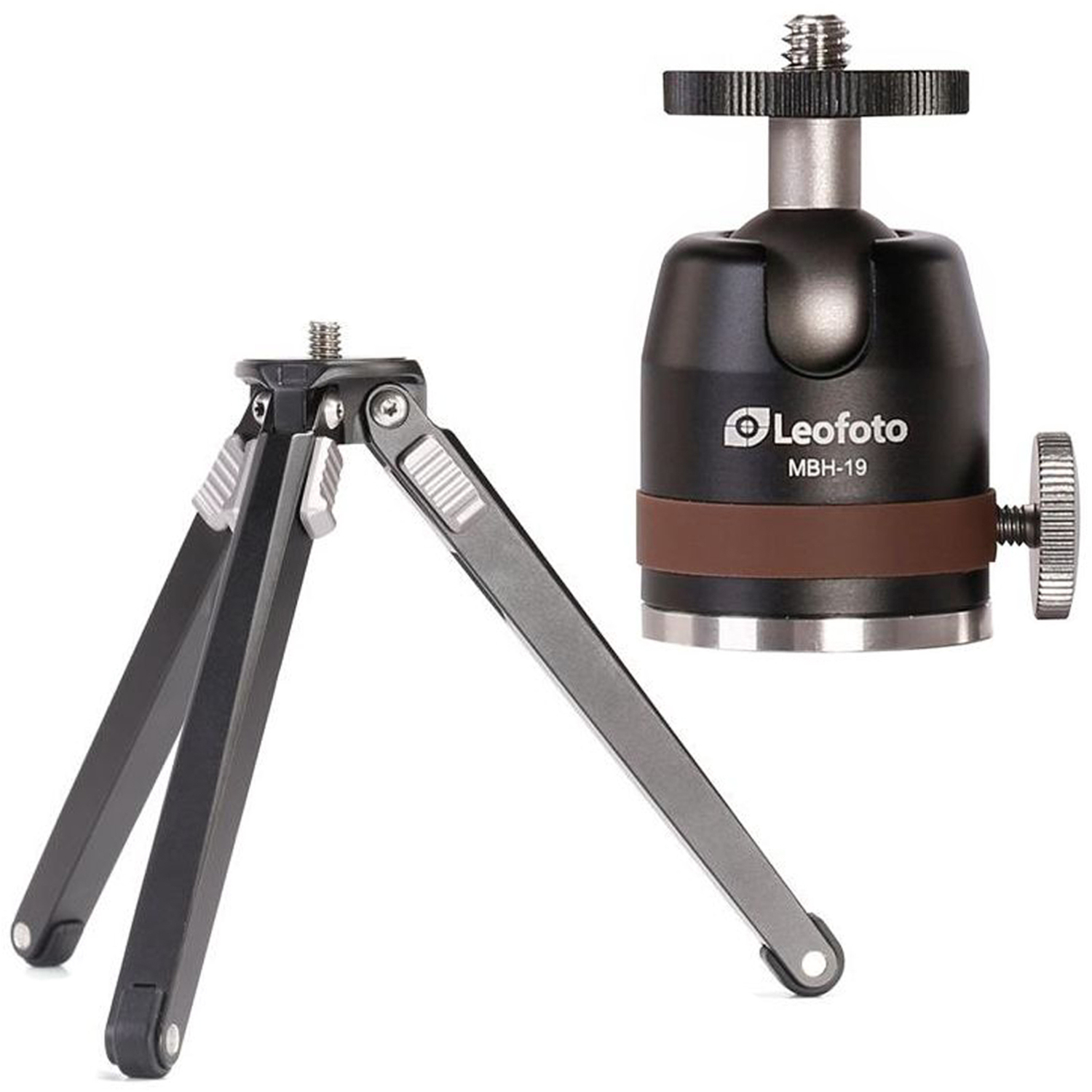 Leofoto MT-02 Tischstativ + MBH-19 Kugelkopf