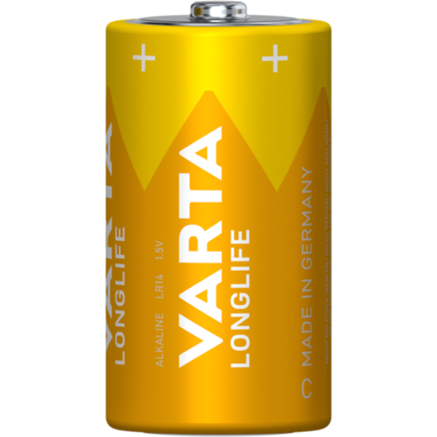 Varta Batterie Longlife Baby C Alkaline 1,5V 2er Pack