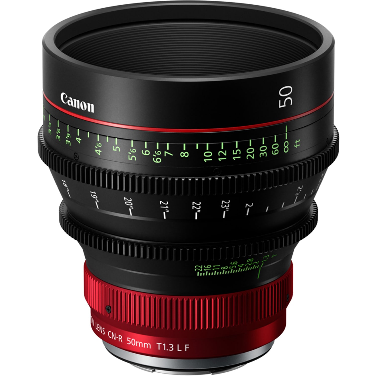Canon CN-R 50mm T1.3 L F (Meter) RF Prime