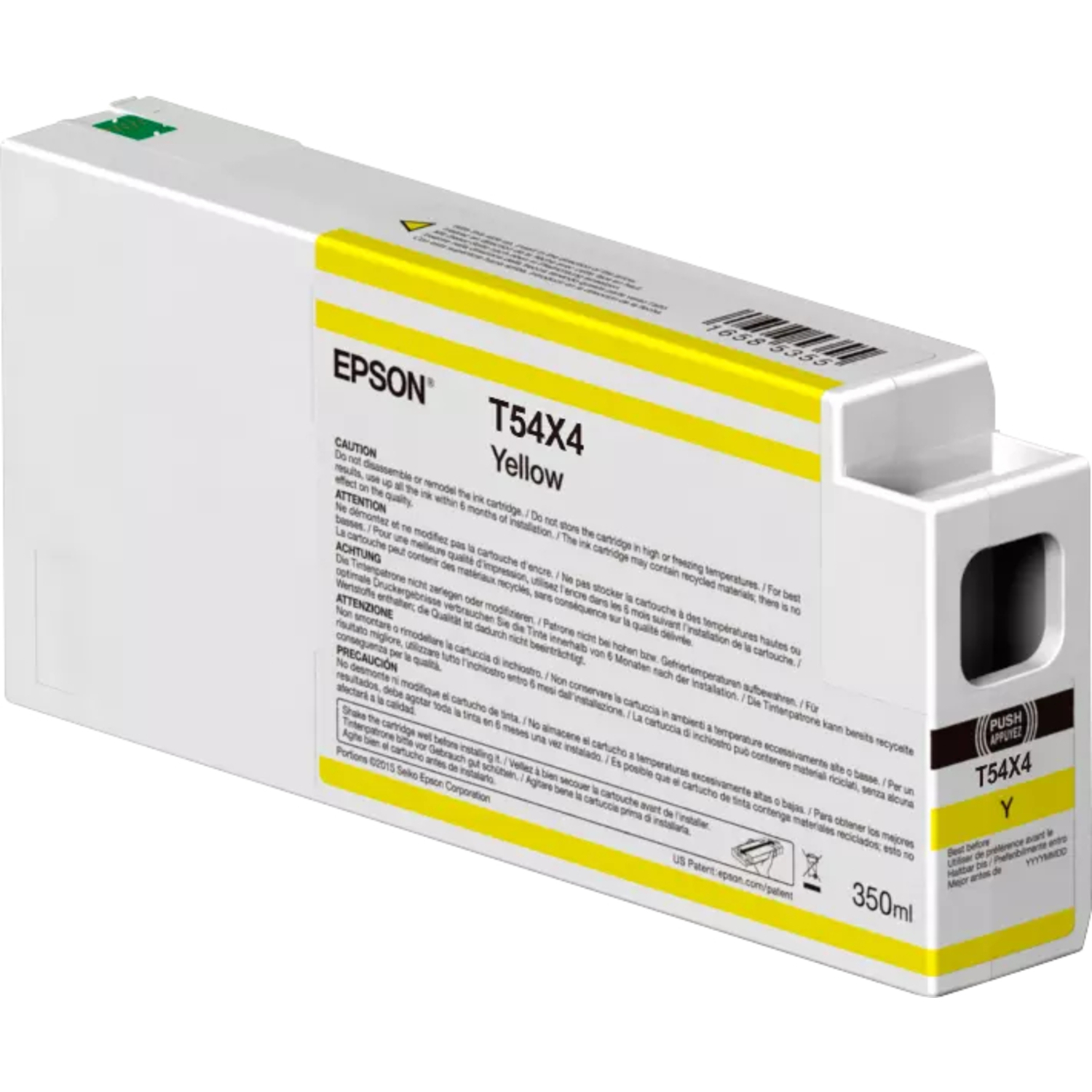 Epson Tinte T54X400 UltraChrome HDX/HD gelb für SureColor SC-P6000, 7000, 8000 und 9000