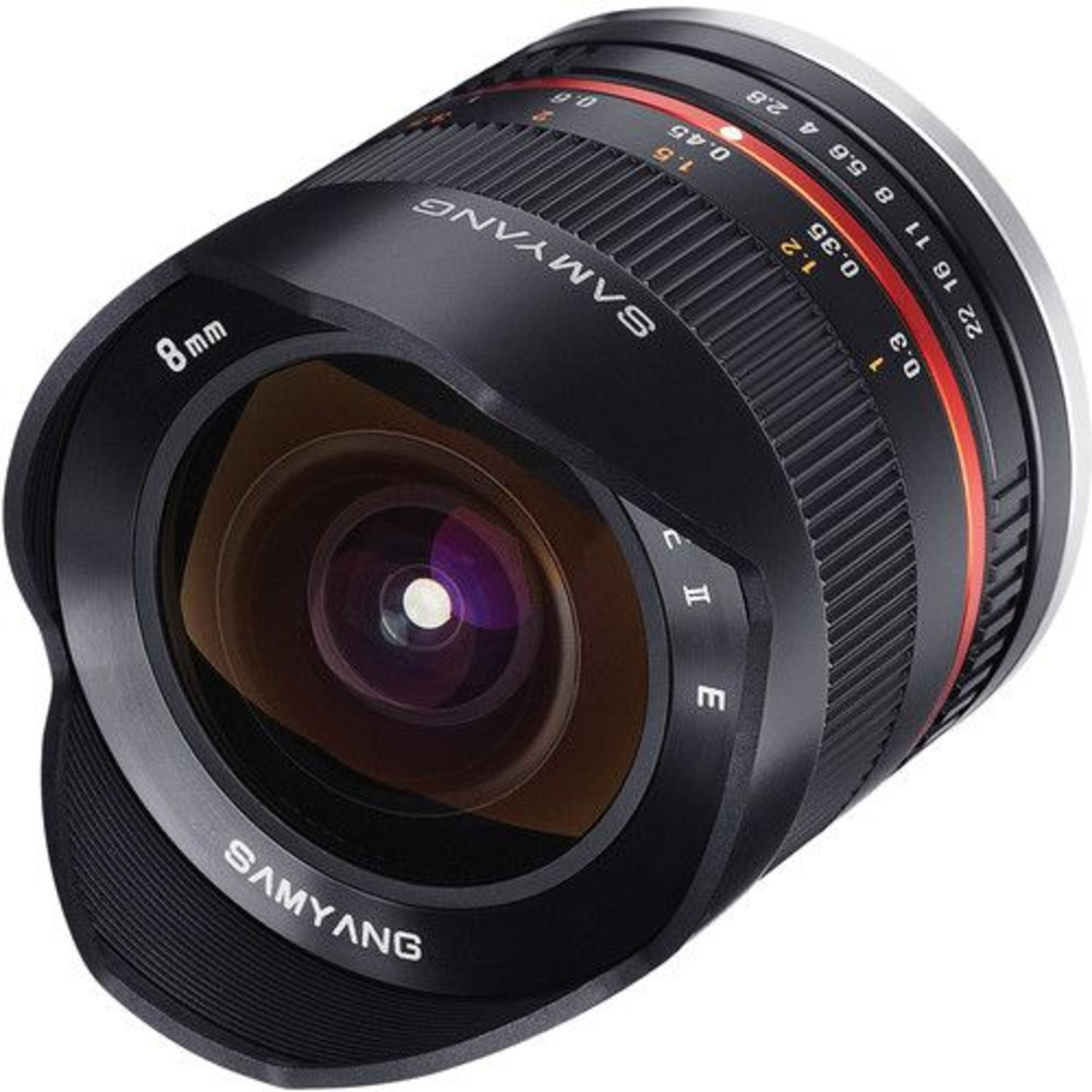 Samyang Fisheye 8mm f/2,8 II UMC schwarz Fujifilm X-Mount