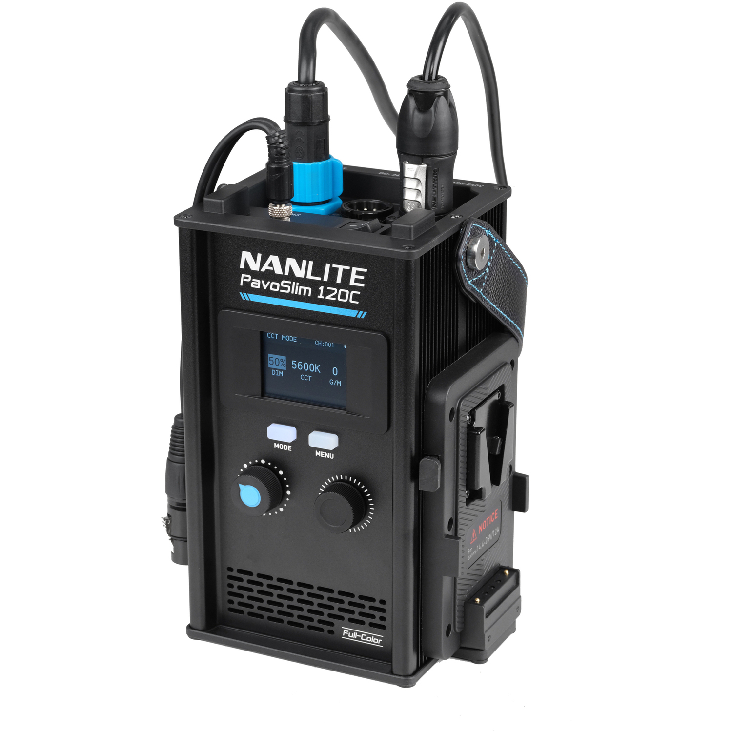 Nanlite Multifunktions-Flächenleuchte PavoSlim 120C Full-Color