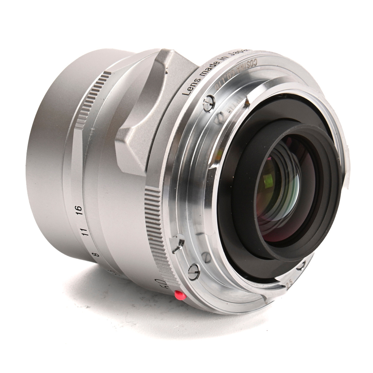 Voigtländer 50mm F2.2 Color-Skopar für Leica M-Mount silber gebraucht