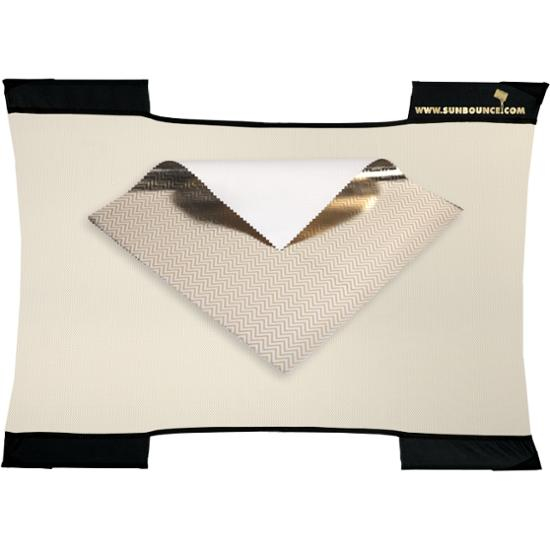 Sunbounce SUN-BOUNCER MICRO-MINI TRAVELLER Bespannung Zebra Gold/Silber