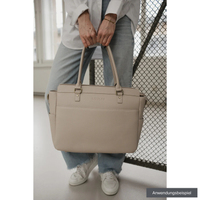 LOULEX Umhängetasche Handbag 19,2L beige