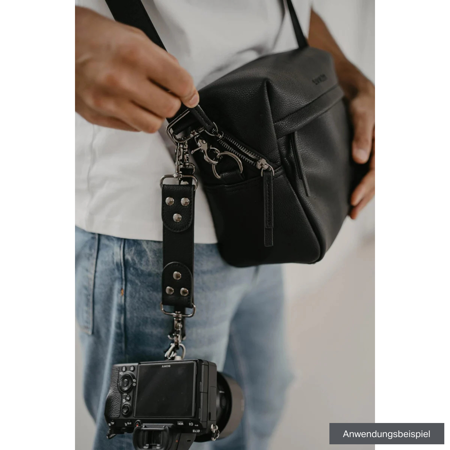 LOULEX Umhängetasche Organizer-Bag 10,1L schwarz