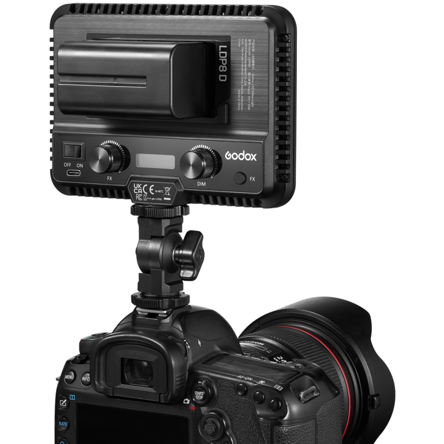 Godox LDP8D Streaming Slim Panel-Licht