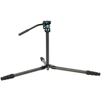 SIRUI ST-124 Superb Travel Dreibeinstativ Carbon 166cm mit Videokopf VA-5