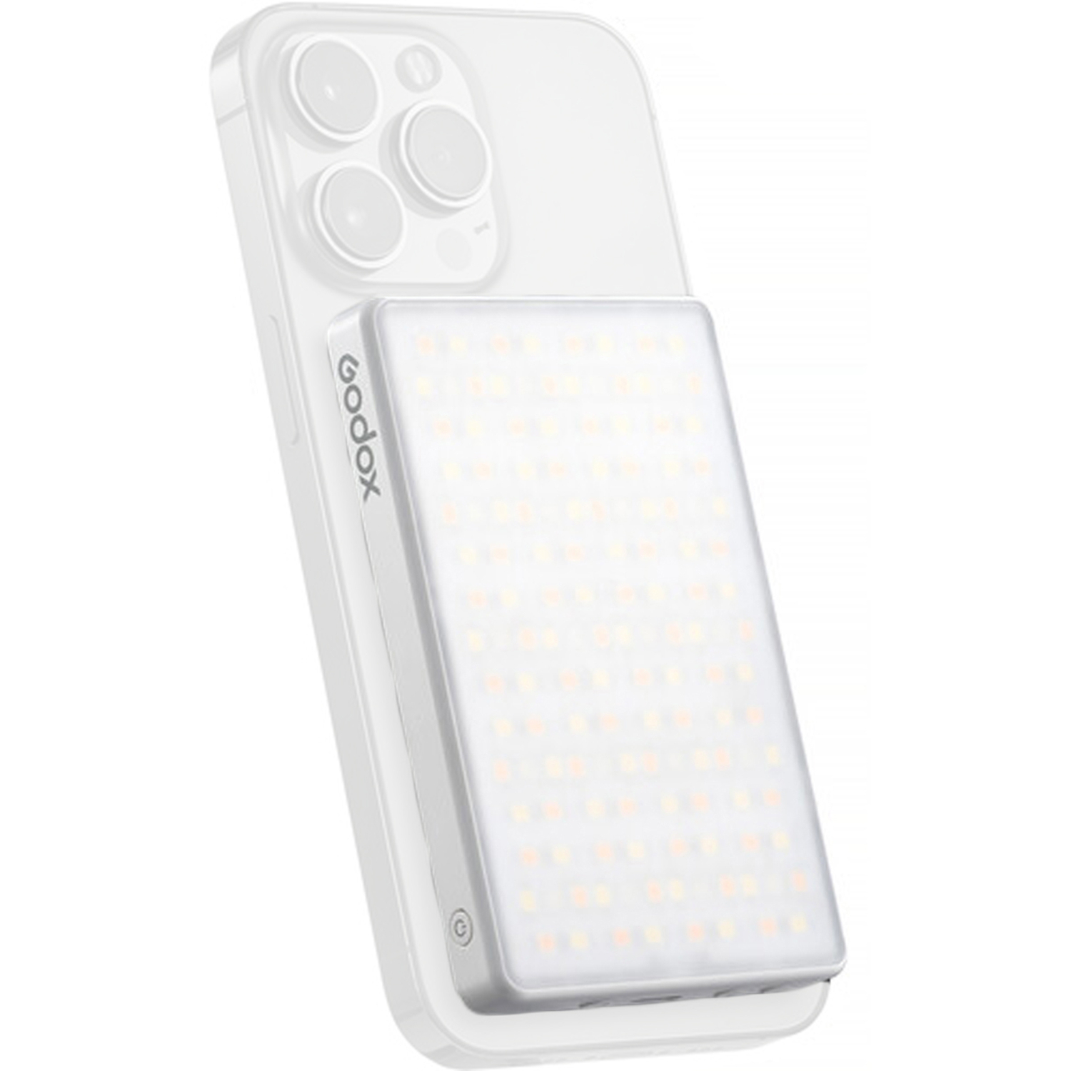 Godox MA5R RGB-Panel-Licht mit Powerbank weiß