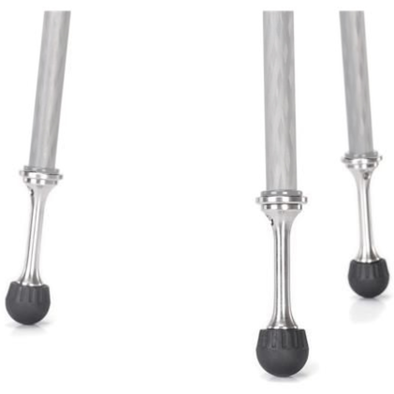 Leofoto TFS Edelstahl-Spikes mit Gummikappen