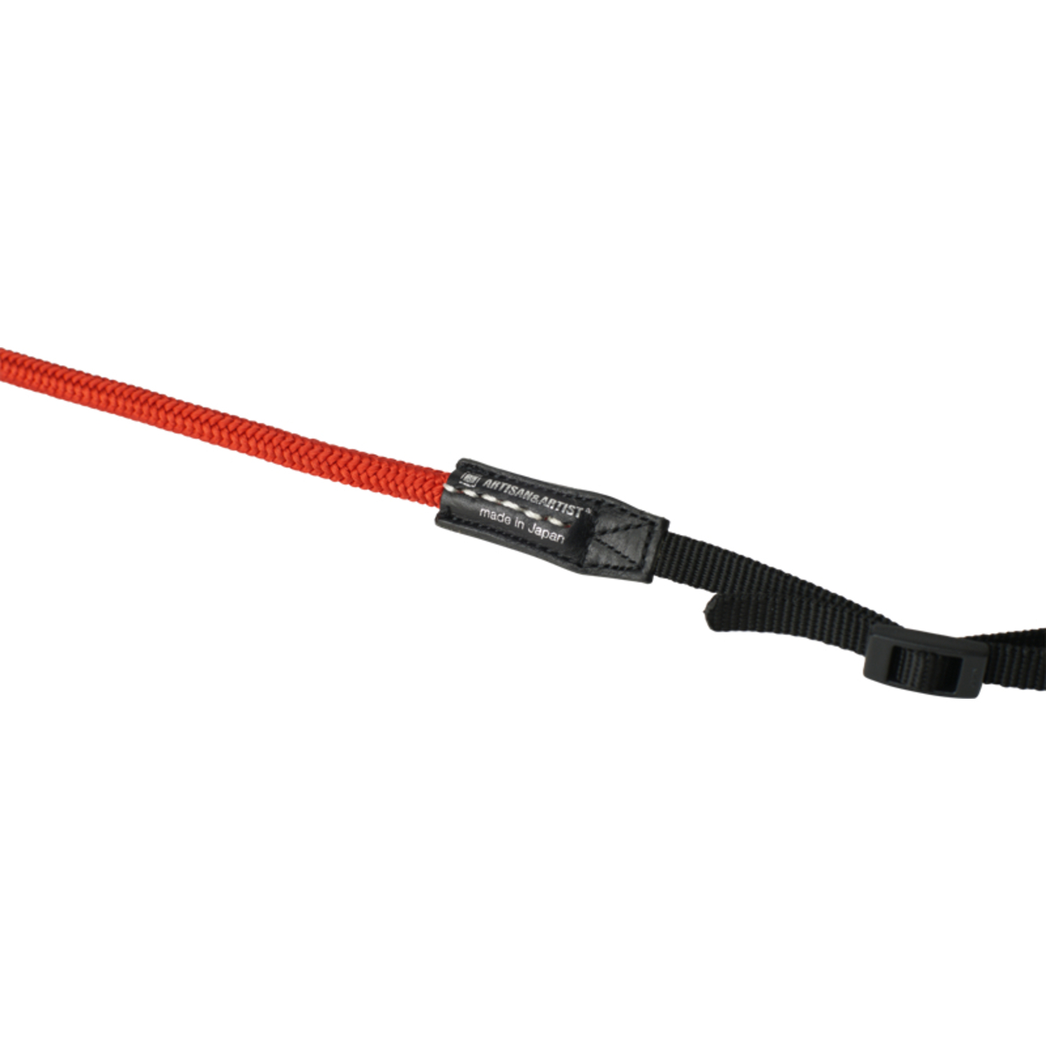 Artisan&Artist Kameragurt ACAM-307N handgewebte Seide rot