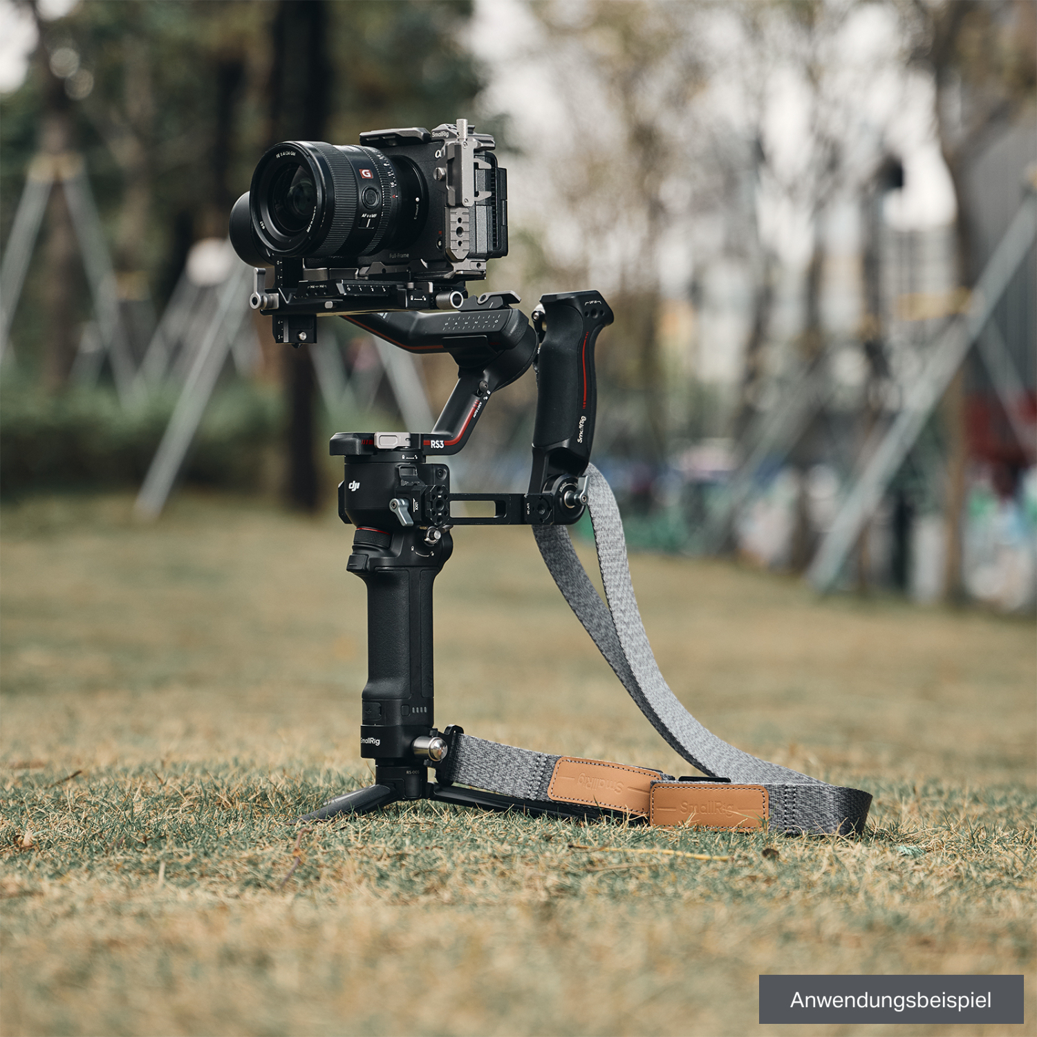 Smallrig Tragegriff mit Schultergurt-Set 4383C für DJI RS 2, 3, 3 Pro, 4, 4 Pro und 5