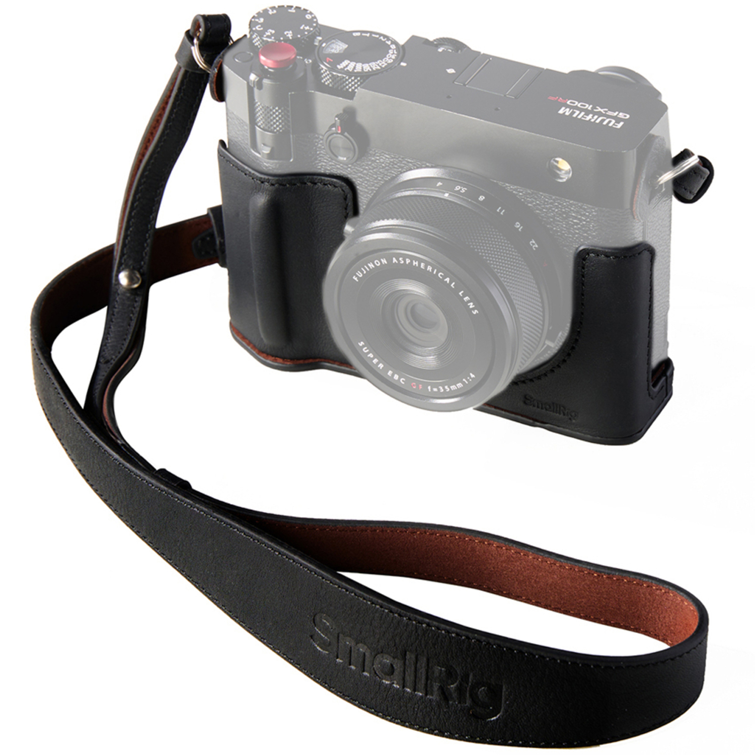 SmallRig Ledertasche 5267 schwarz für Fujifilm GFX100RF