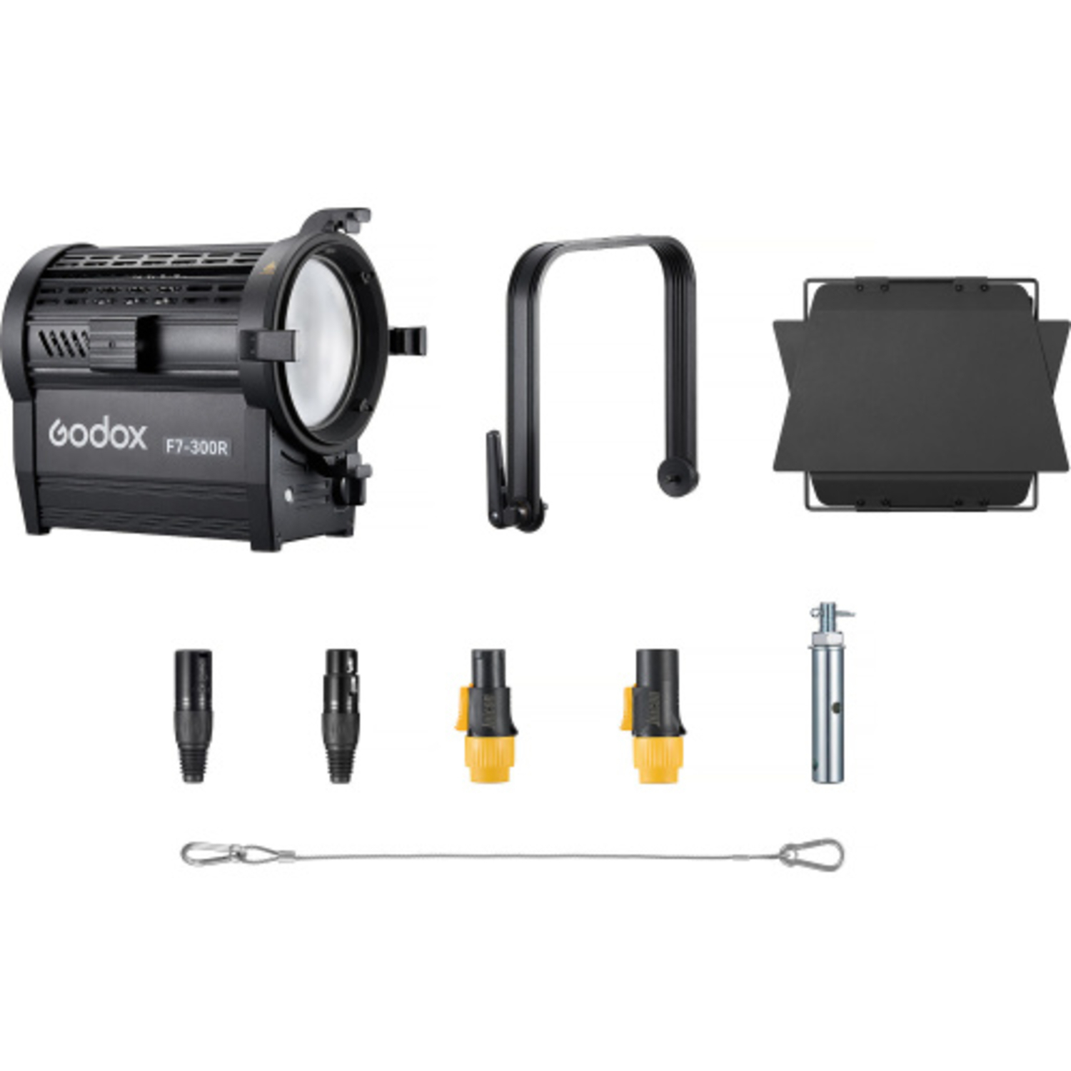 Godox Full-Color LED Fresnel Leuchte F7-300R