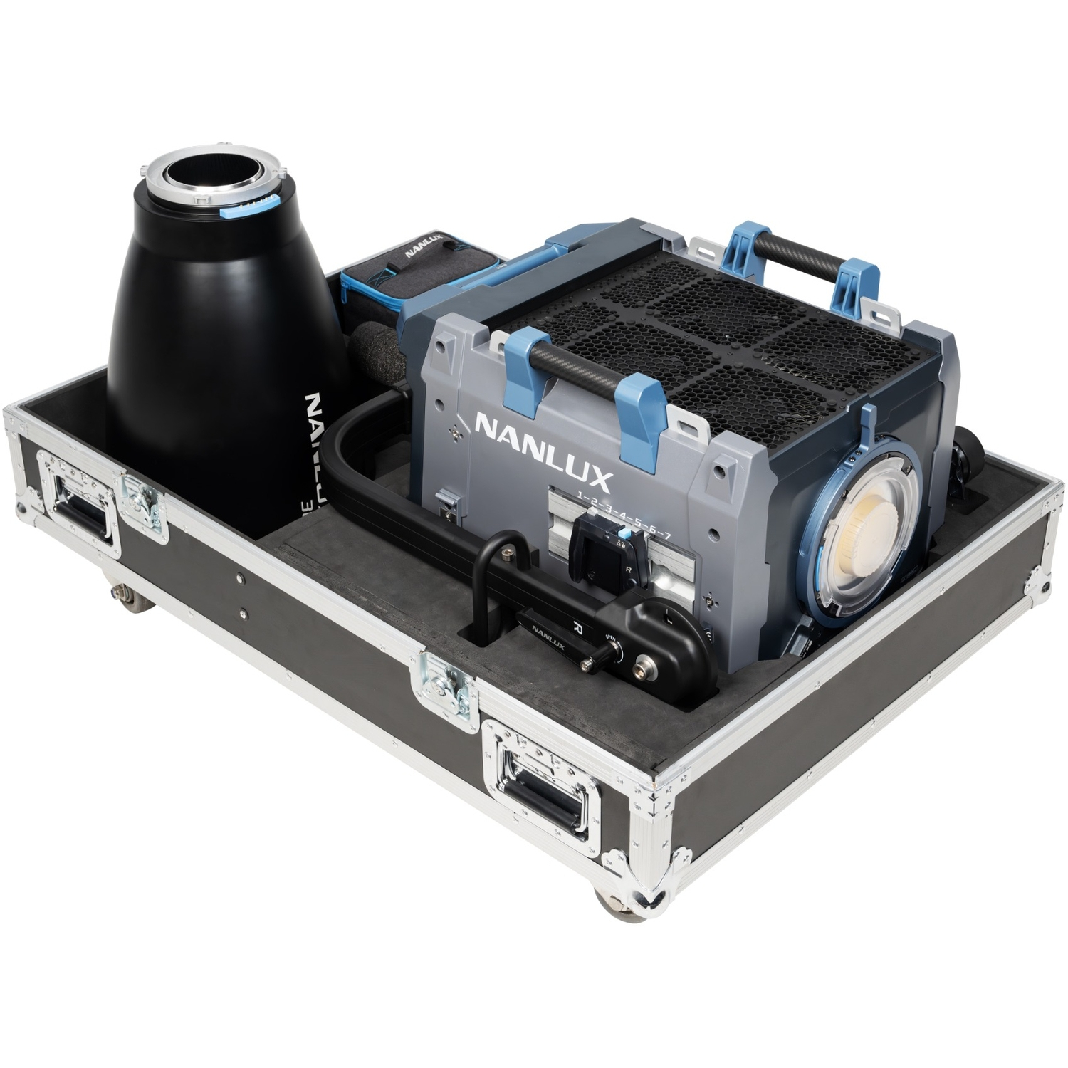 Nanlux Bi-Color LED-Studio-Scheinwerfer Evoke 5000B Flight Case Kit